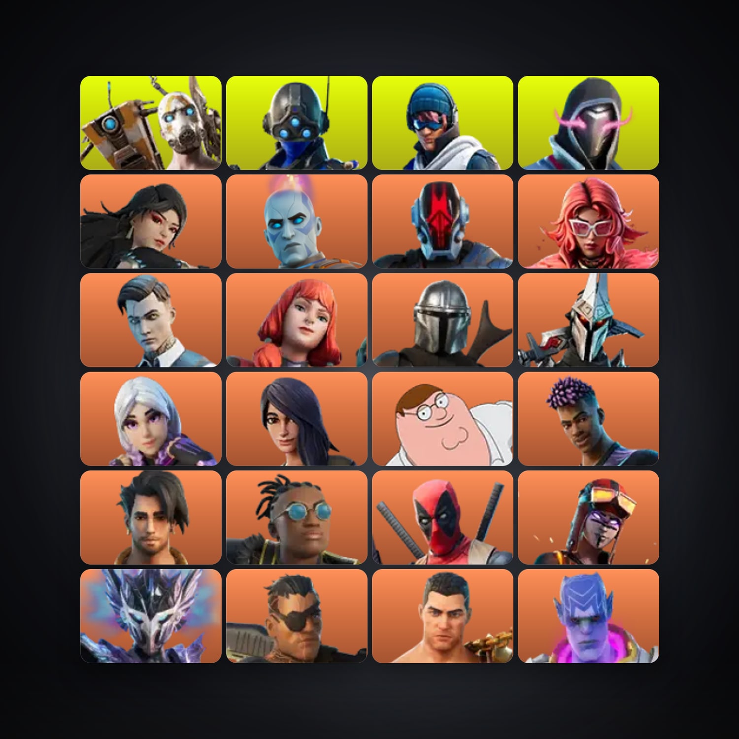 Fortnite account with Midas & Deadpool — 200 skins — 300 V-Bucks — lvl 3158 — HabibiAccounts