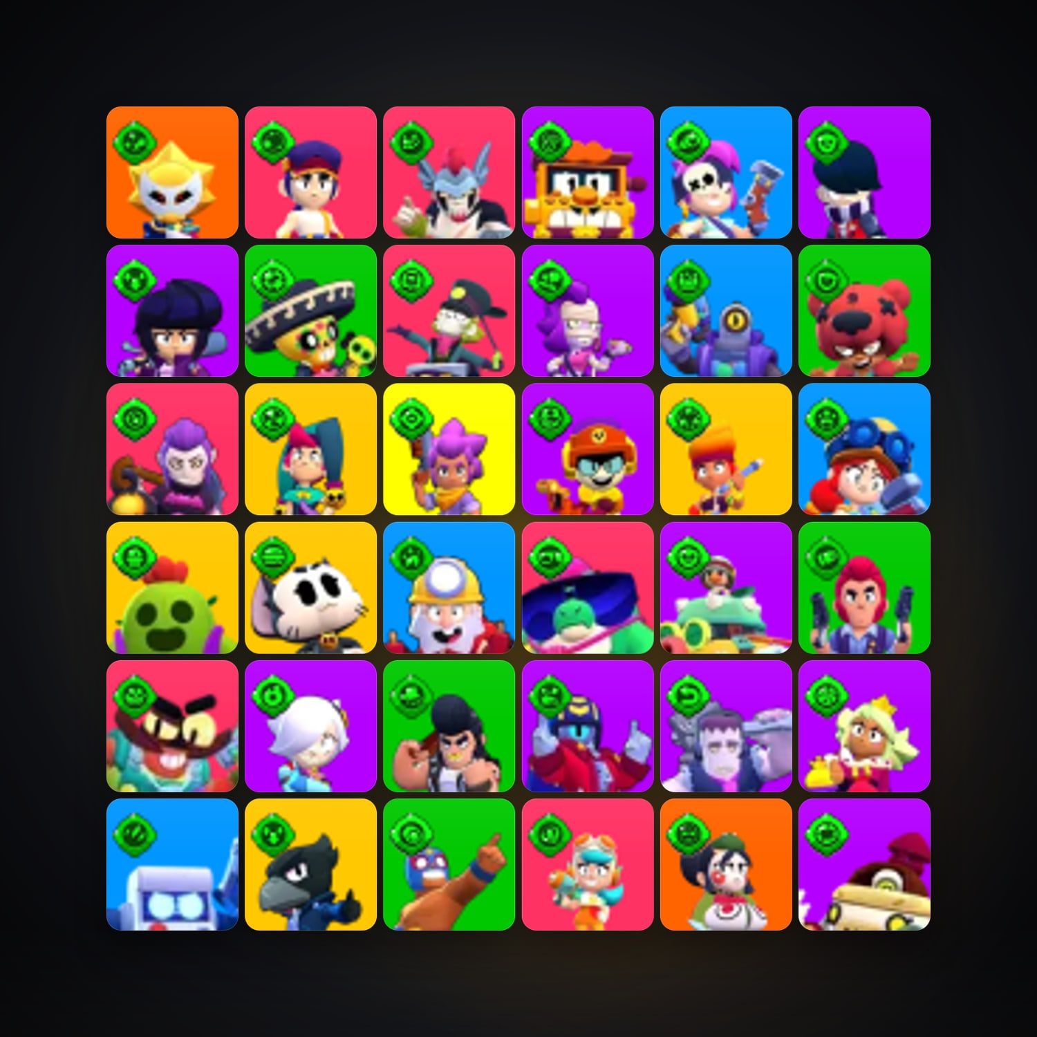 Supercell account: 107 Brawlers | 55.9K Trophies — HabibiAccounts