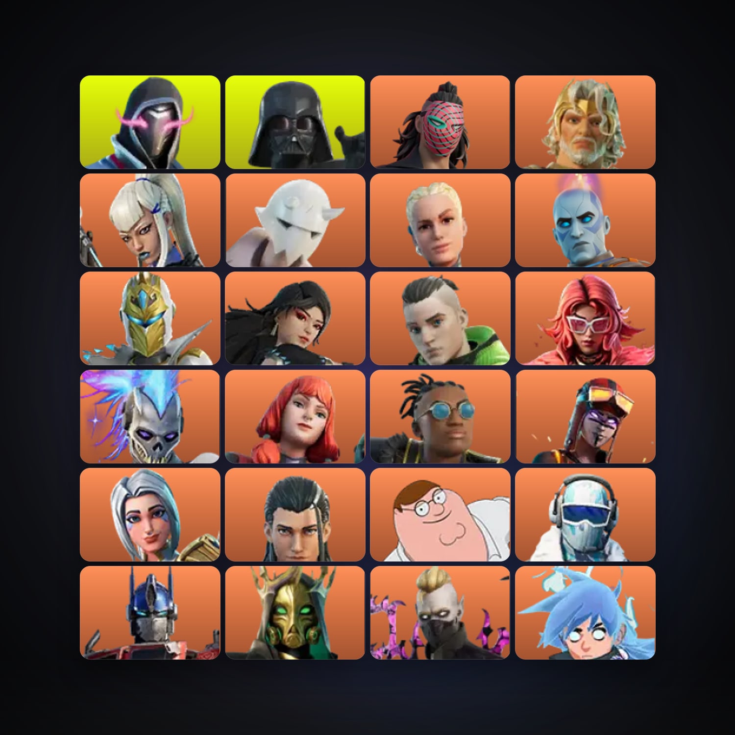 Fortnite account with Kado Thorne & Zeus — 363 skins — 150 V-Bucks — lvl 9251 — HabibiAccounts
