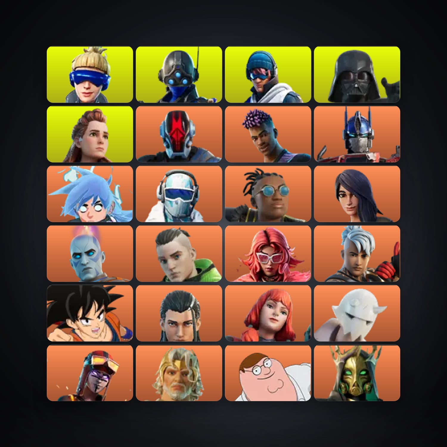Fortnite account with The Foundation & Fade — 278 skins — lvl 4104 — HabibiAccounts