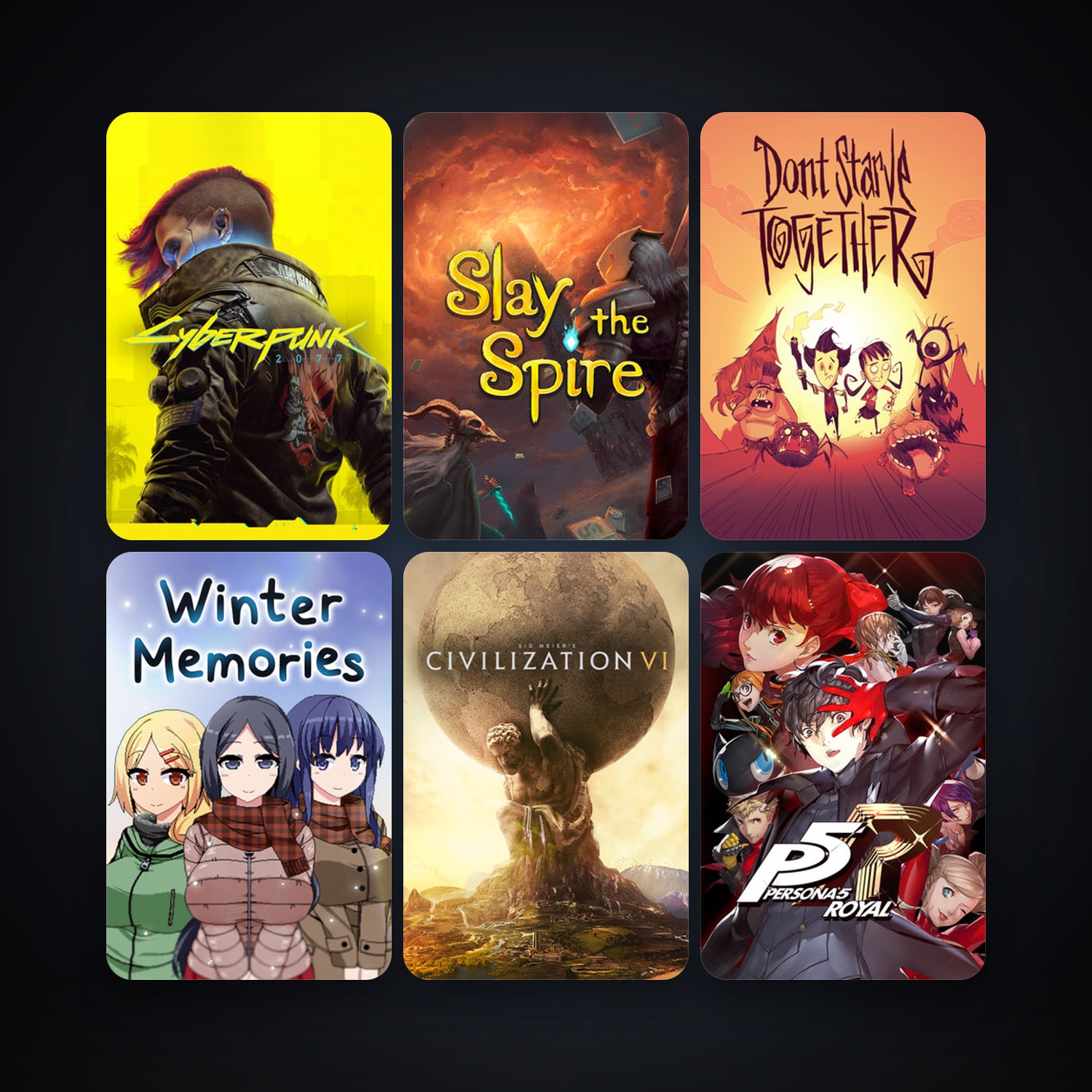 Steam account: Sid Meier's Civilization VI + Don't Starve Together, 17 games, clean — HabibiAccounts
