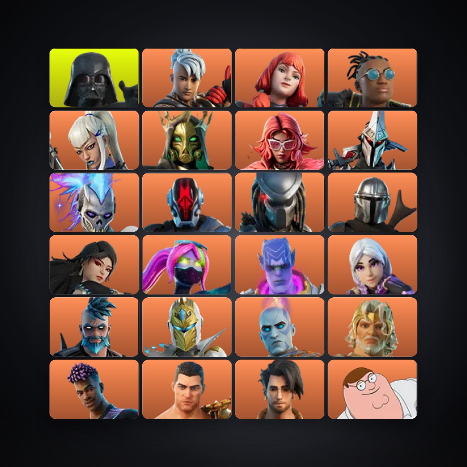 Ronin · The Imagined | 325 Skins | 1.1K V-Bucks | Level 5403 | 703 Wins