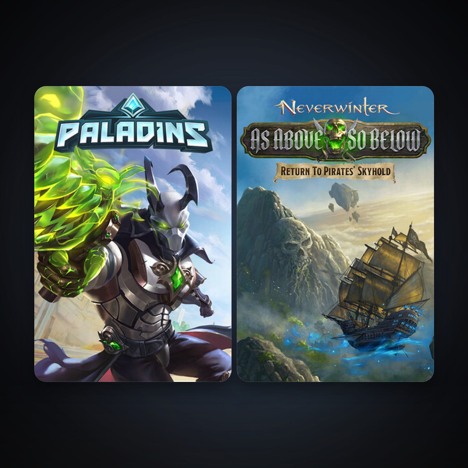 Steam account: Neverwinter + Paladins, 6 games, clean — HabibiAccounts