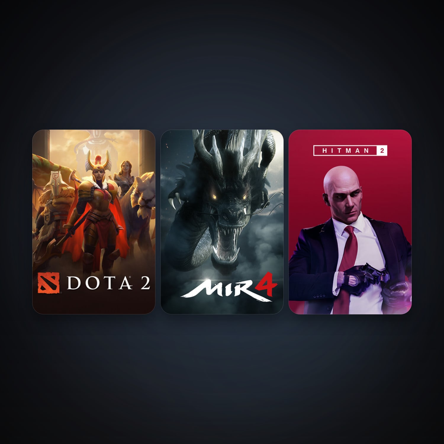 Steam account: Dota 2 + HITMAN 2, 3 games, clean — HabibiAccounts