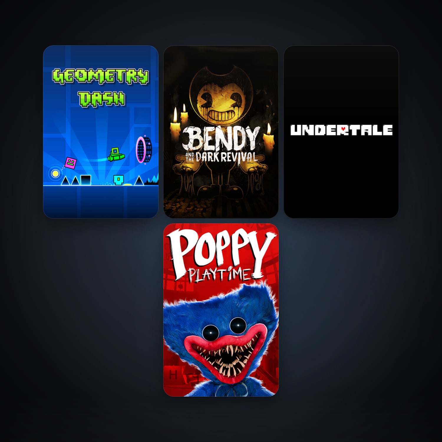 Steam account: Geometry Dash + Undertale, 8 games, clean — HabibiAccounts