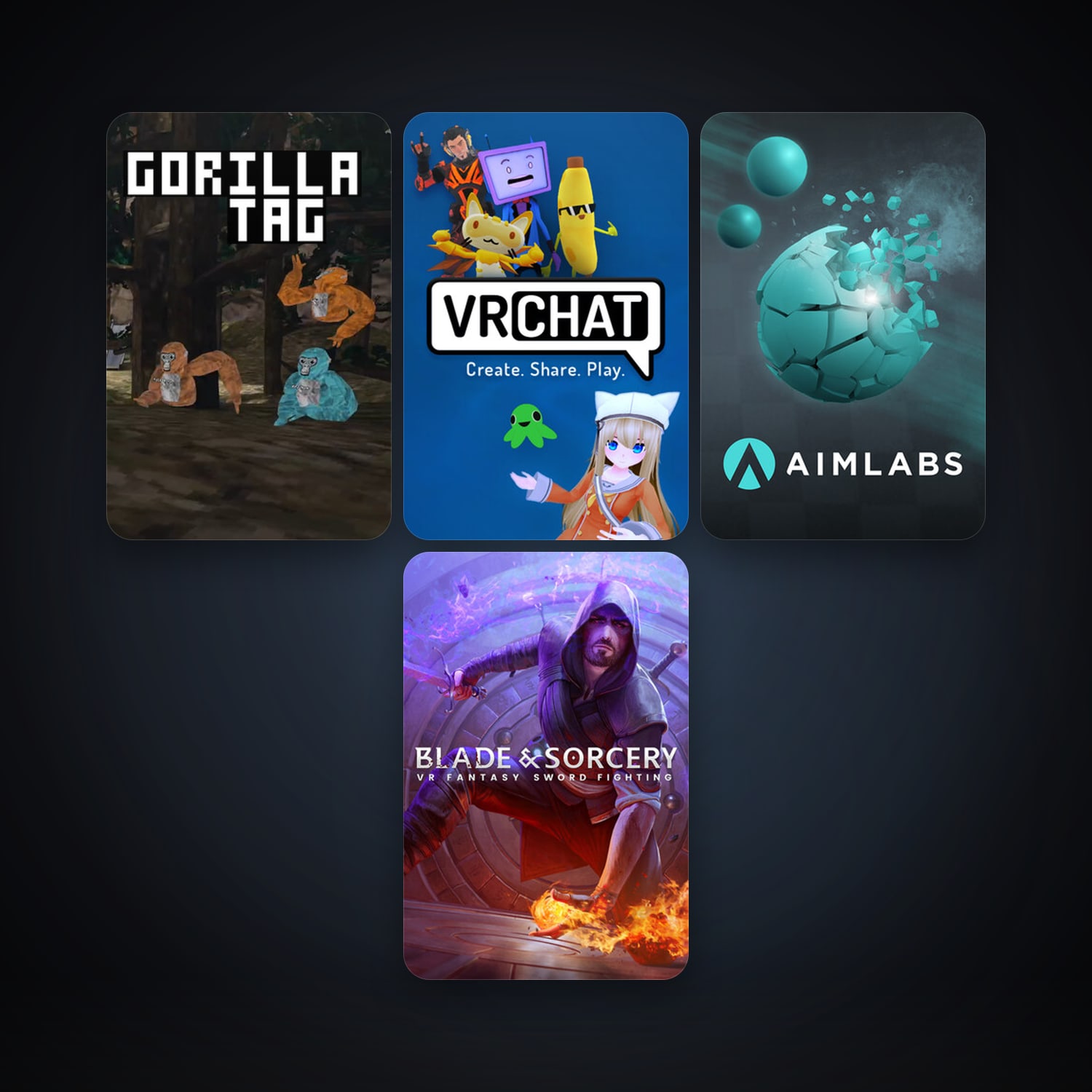 Steam account: VRChat + Blade and Sorcery, 5 games, clean — HabibiAccounts