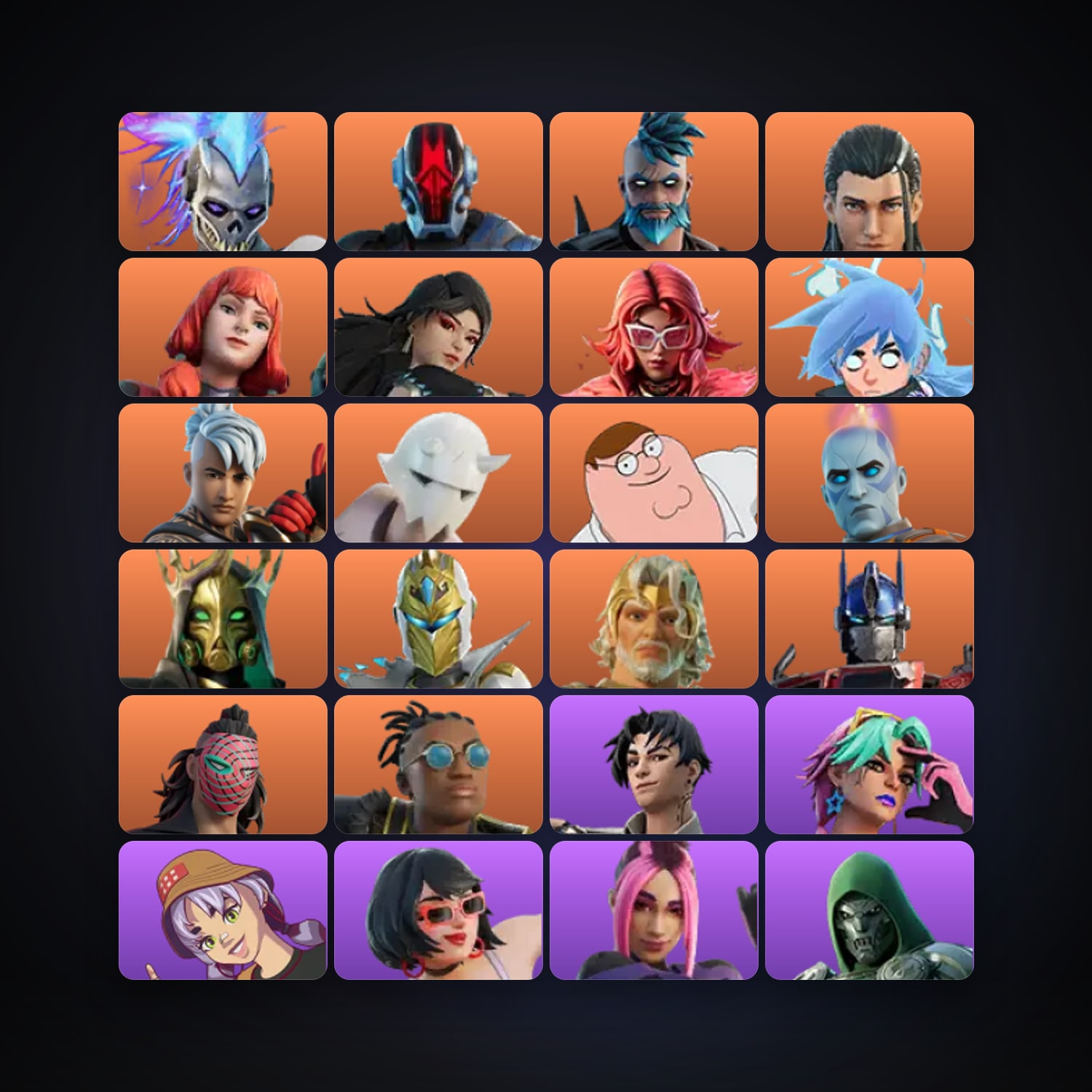 Fortnite account with Renzo the Destroyer & The Foundation — 117 skins — 1.4K V-Bucks — lvl 2387 — HabibiAccounts