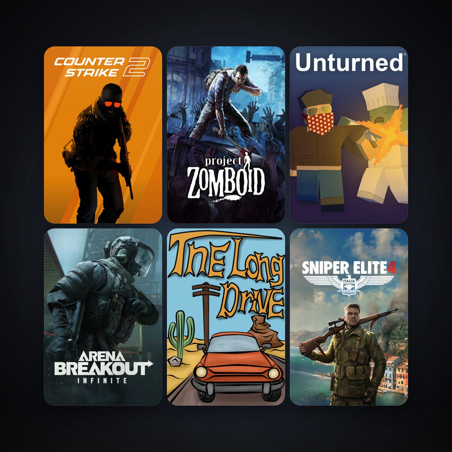 Steam account: CS2 Prime + Project Zomboid, 81 games, clean — level 5 — HabibiAccounts