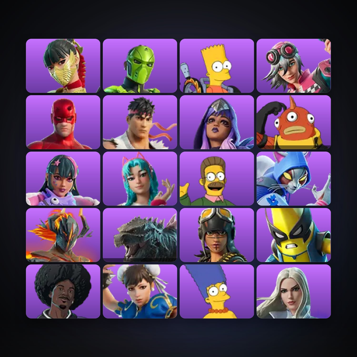 Fortnite account with Lady of Cranes & Kyran Aryk — 24 skins — 750 V-Bucks — lvl 351 — HabibiAccounts