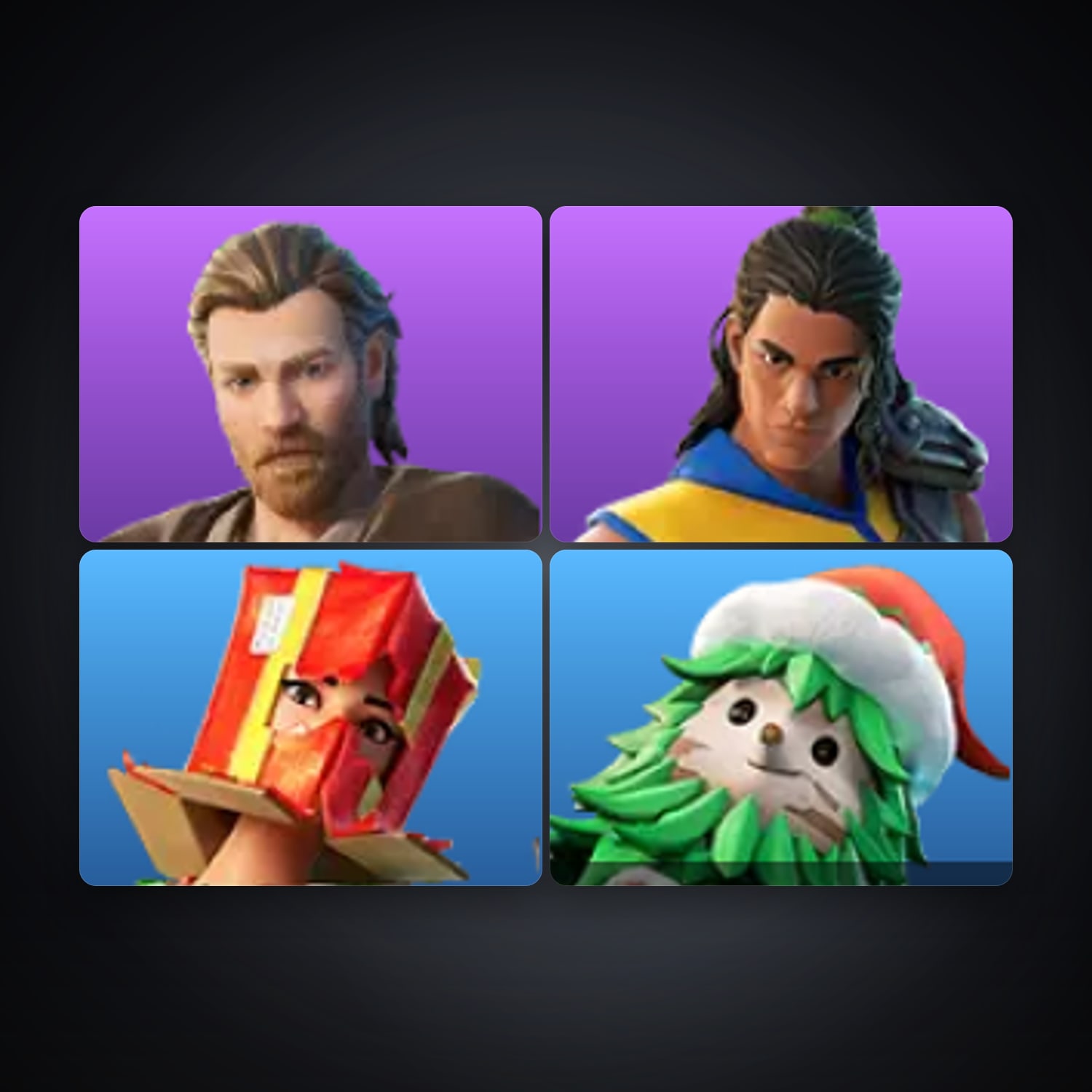 Fortnite account with Obi-Wan Kenobi & Trailblazer Tai — 4 skins — 100 V-Bucks — lvl 52 — HabibiAccounts