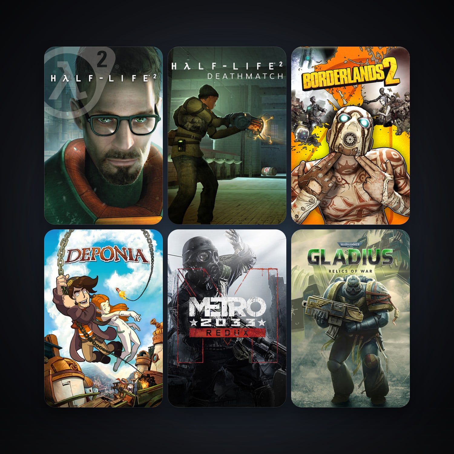 Steam account: Half-Life 2 + Half-Life 2: Deathmatch, 28 games, clean — HabibiAccounts
