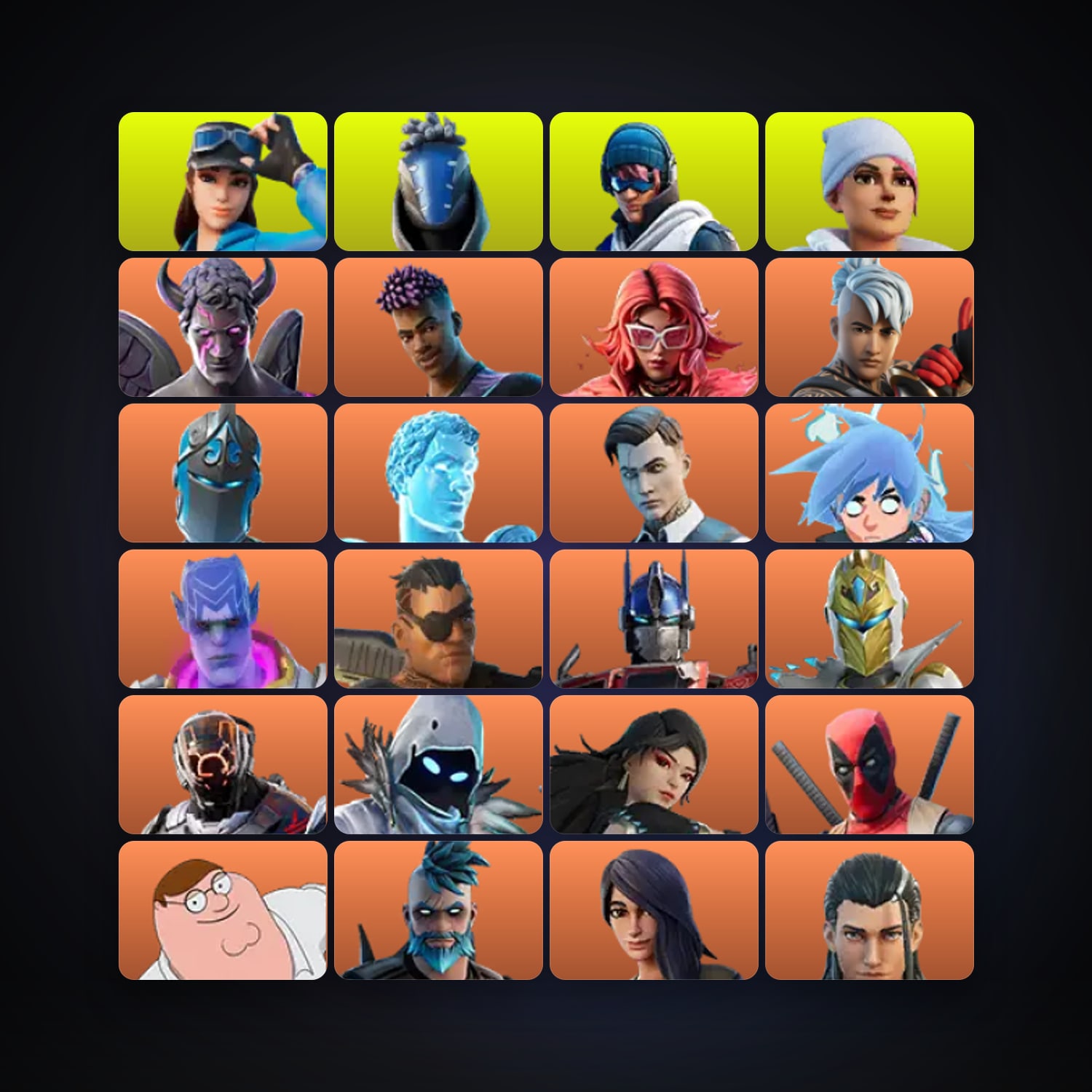 Fortnite account with Renegade Raider & Ghoul Trooper — 139 skins — 300 V-Bucks — lvl 2513 — HabibiAccounts