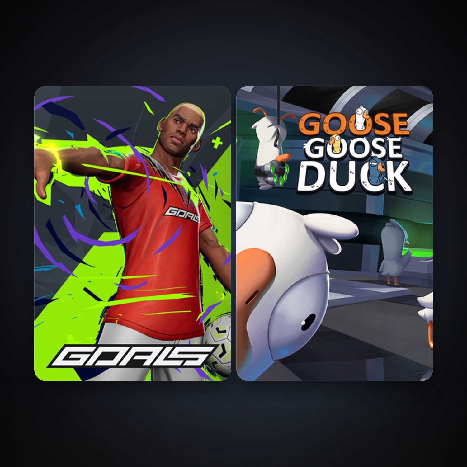 Steam account: Goose Goose Duck + GOALS, 5 games, clean — HabibiAccounts