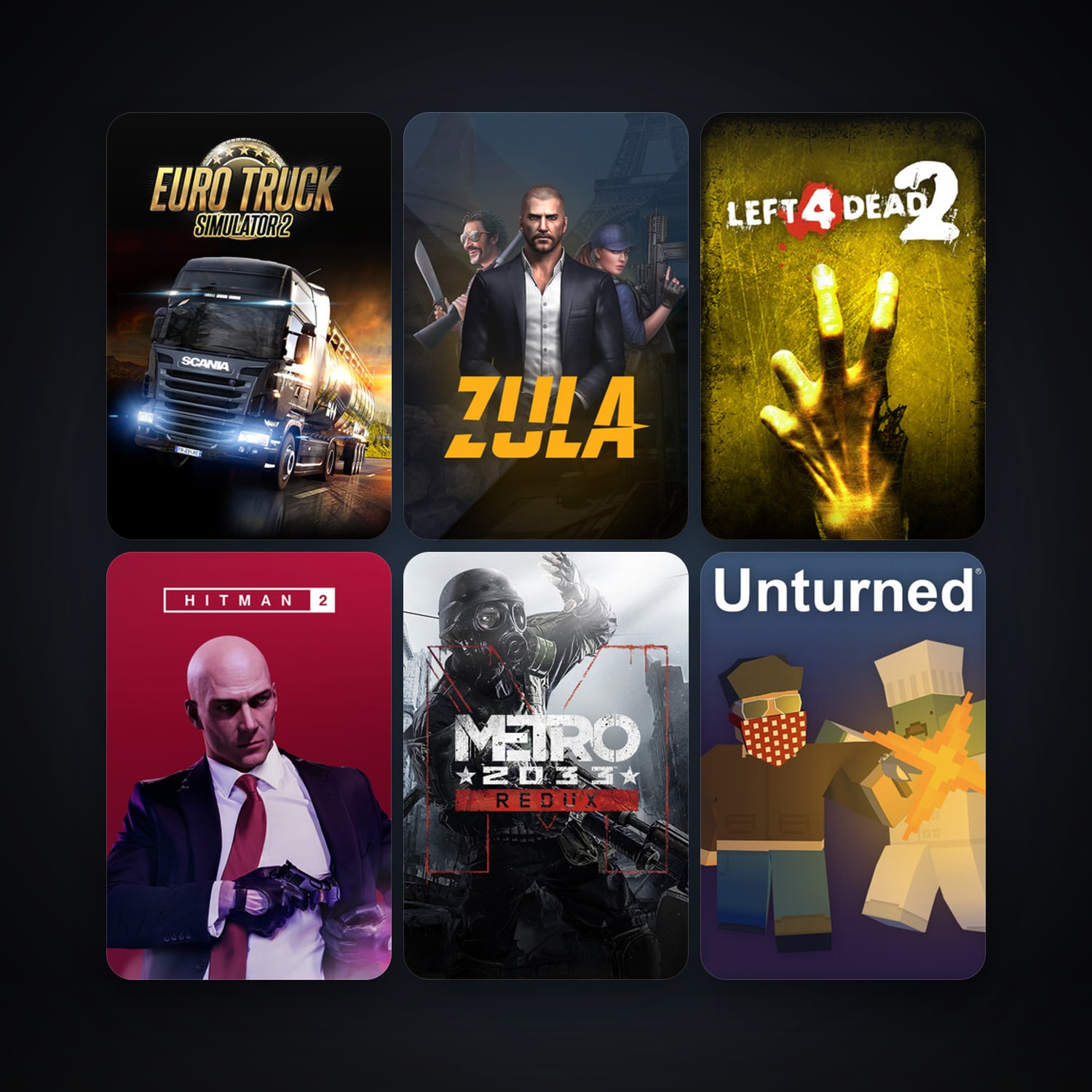 Counter-Strike + Left 4 Dead 2, 56 games, clean — HabibiAccounts