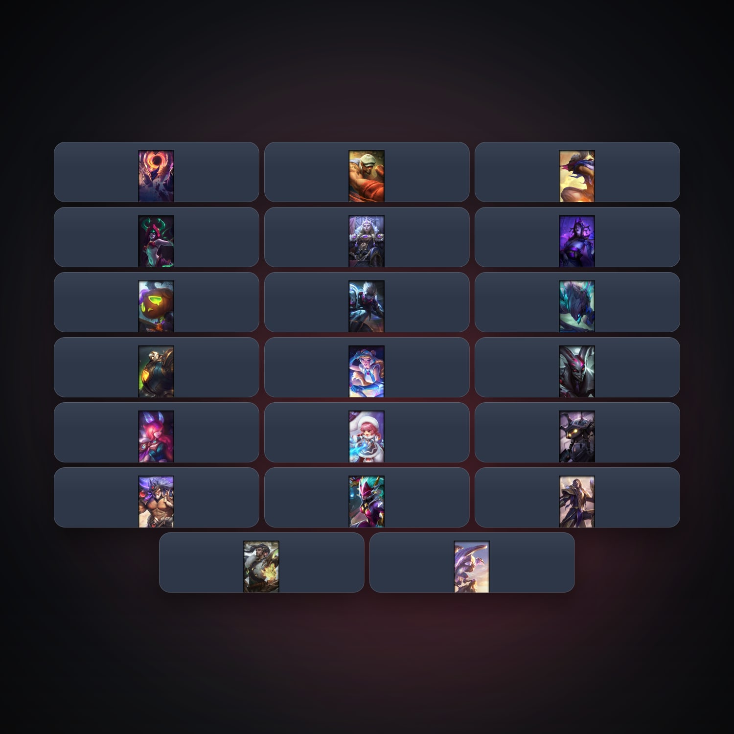 Valorant account: EU locker — 72 LoL champions, 20 LoL skins — HabibiAccounts
