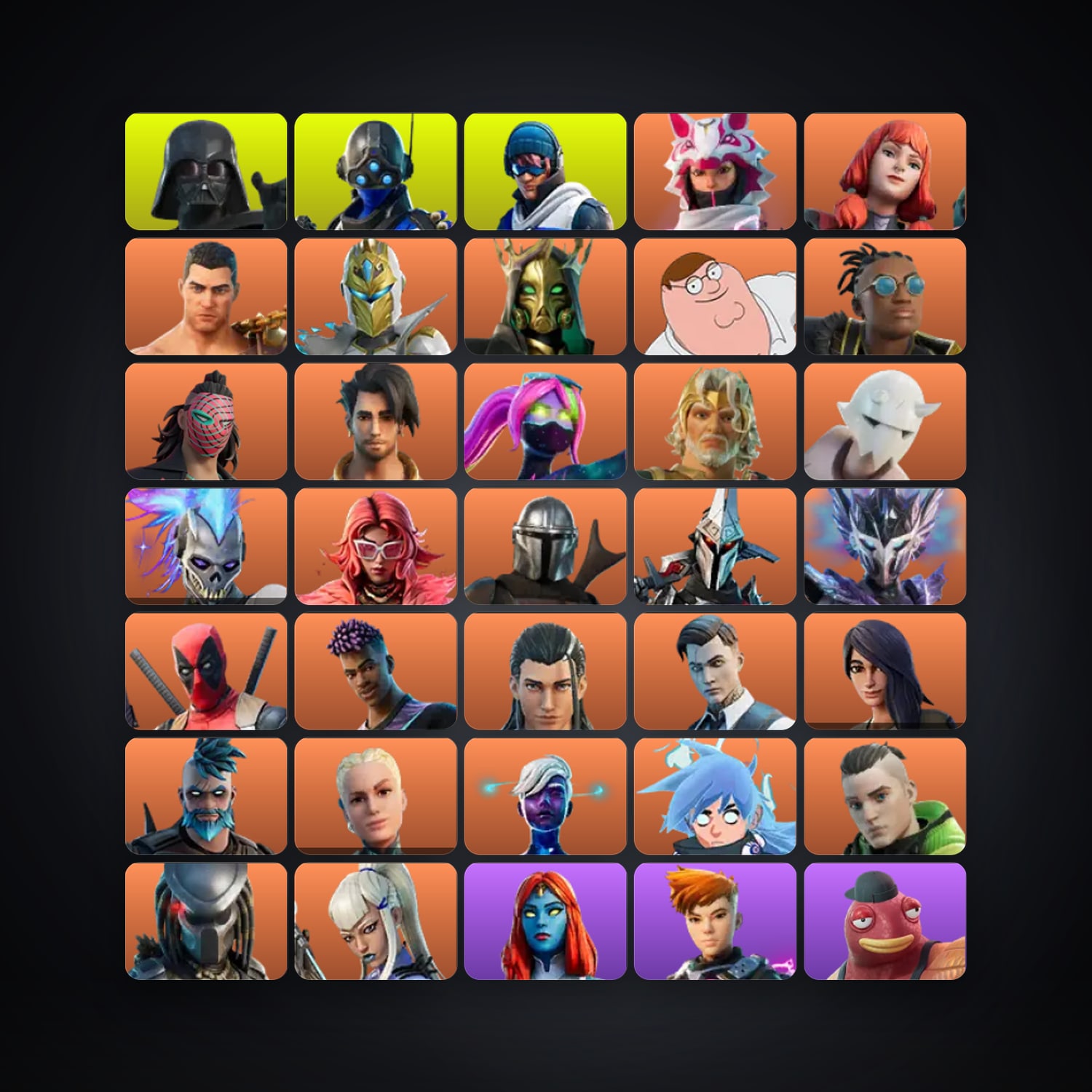 Fortnite account with Vi & The Imagined — 235 skins — 3.5K V-Bucks — lvl 4231 — HabibiAccounts