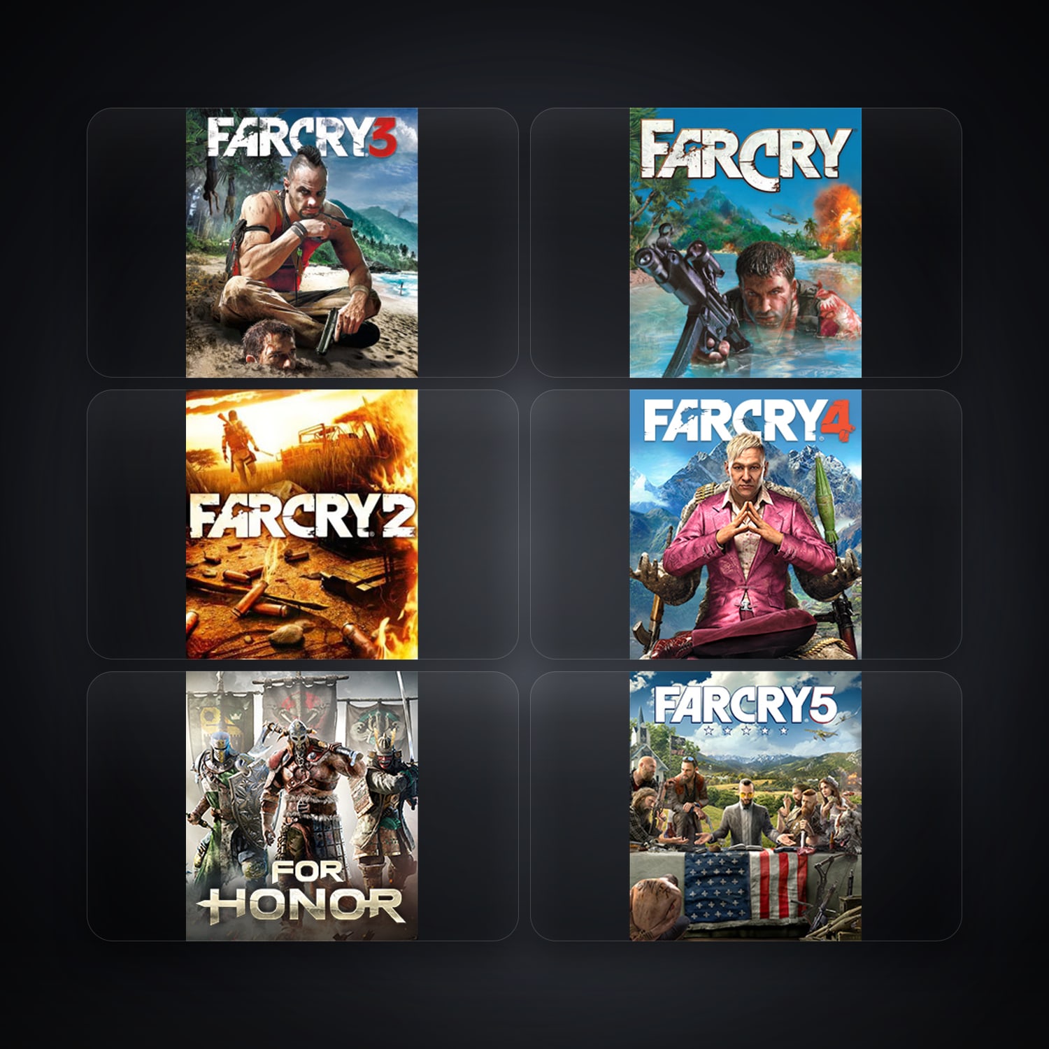 حساب يوبيسوفت فيه Far Cry 3 Deluxe Edition وFar Cry، LT، 7 ألعاب — HabibiAccounts