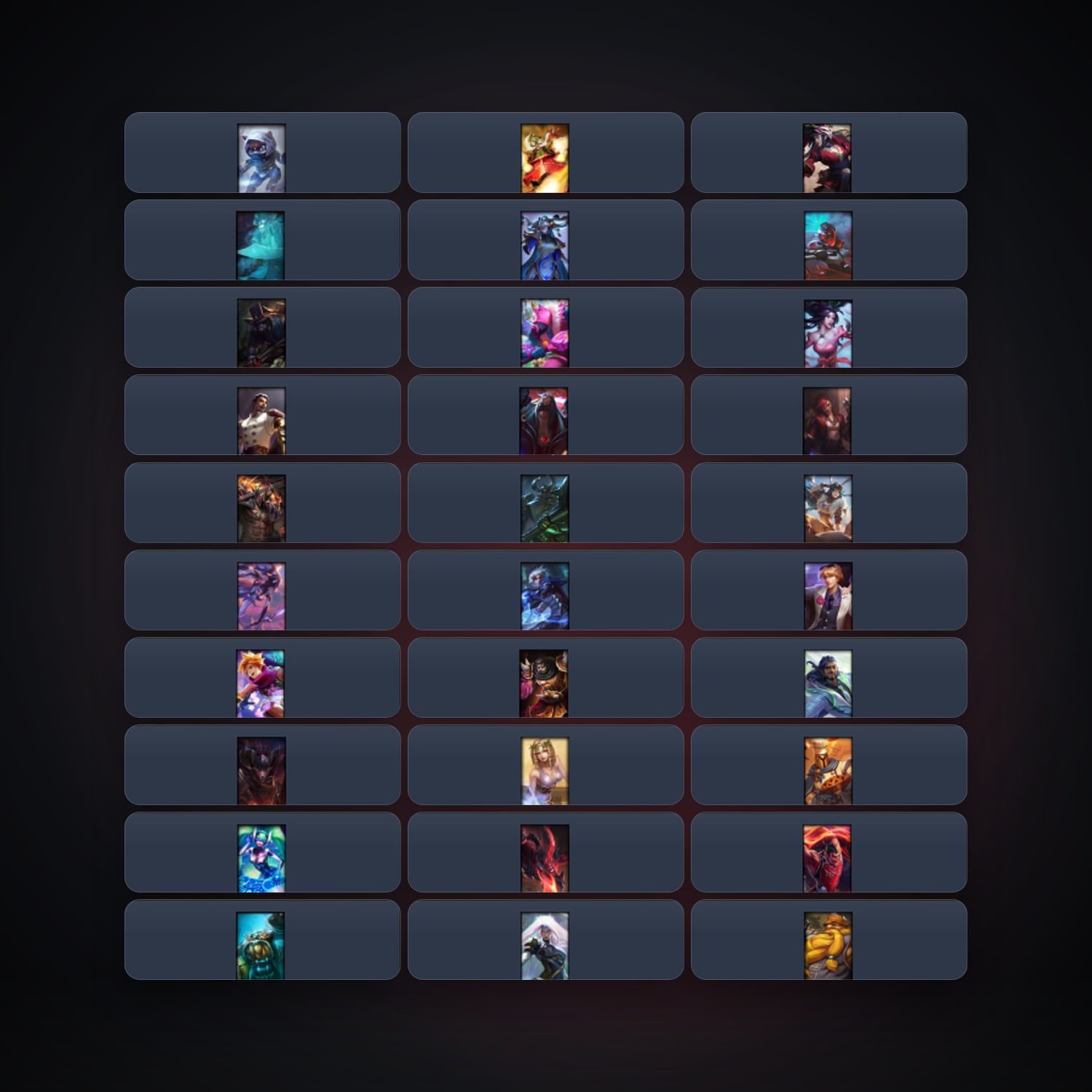 Valorant account: EU locker — 169 LoL champions, 254 LoL skins — HabibiAccounts