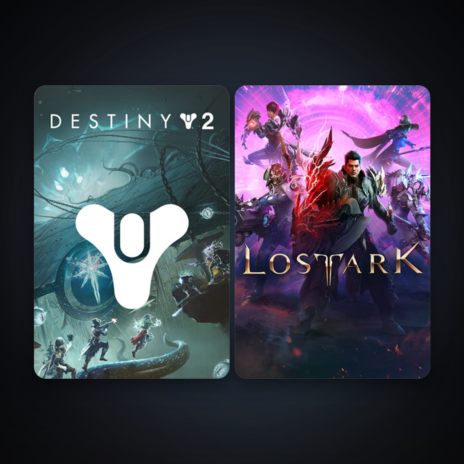 Destiny 2 + Lost Ark, 5 games, clean — HabibiAccounts