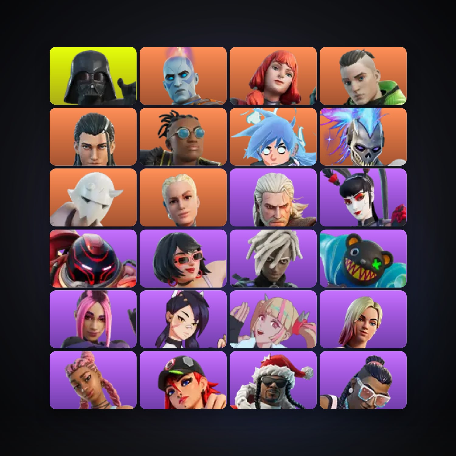 Fortnite account with The Origin & The Imagined — 47 skins — 550 V-Bucks — lvl 1095 — HabibiAccounts