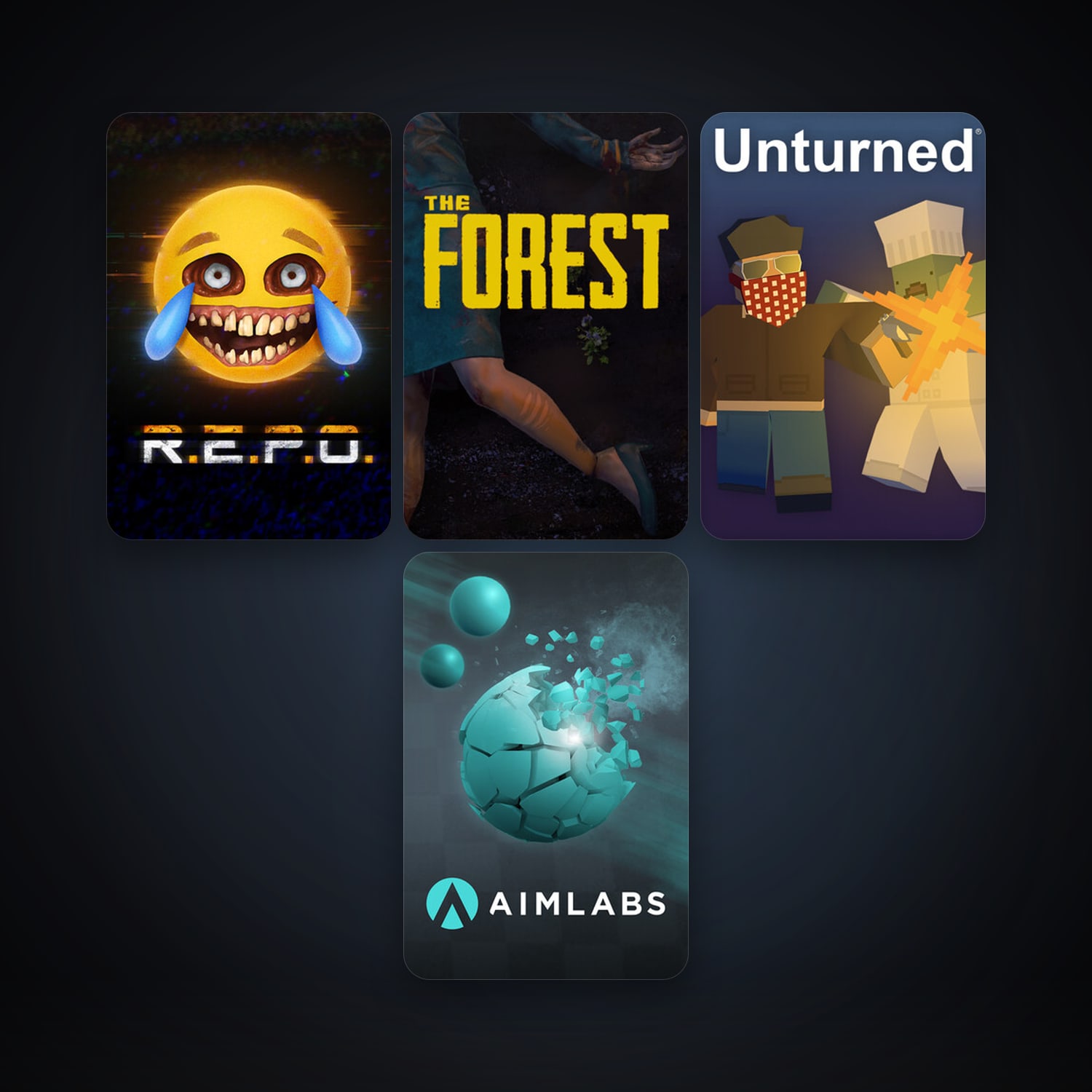 Steam account: The Forest + Unturned, 9 games, clean — HabibiAccounts
