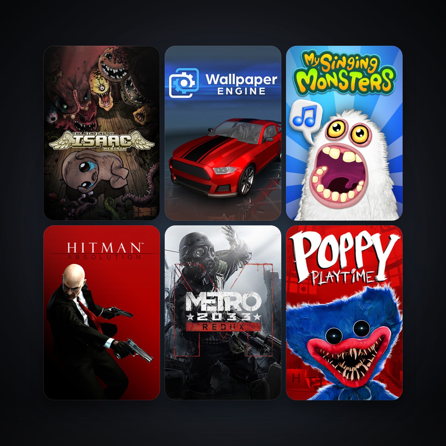 Hitman: Absolution + The Binding of Isaac: Rebirth, 27 games, clean — HabibiAccounts