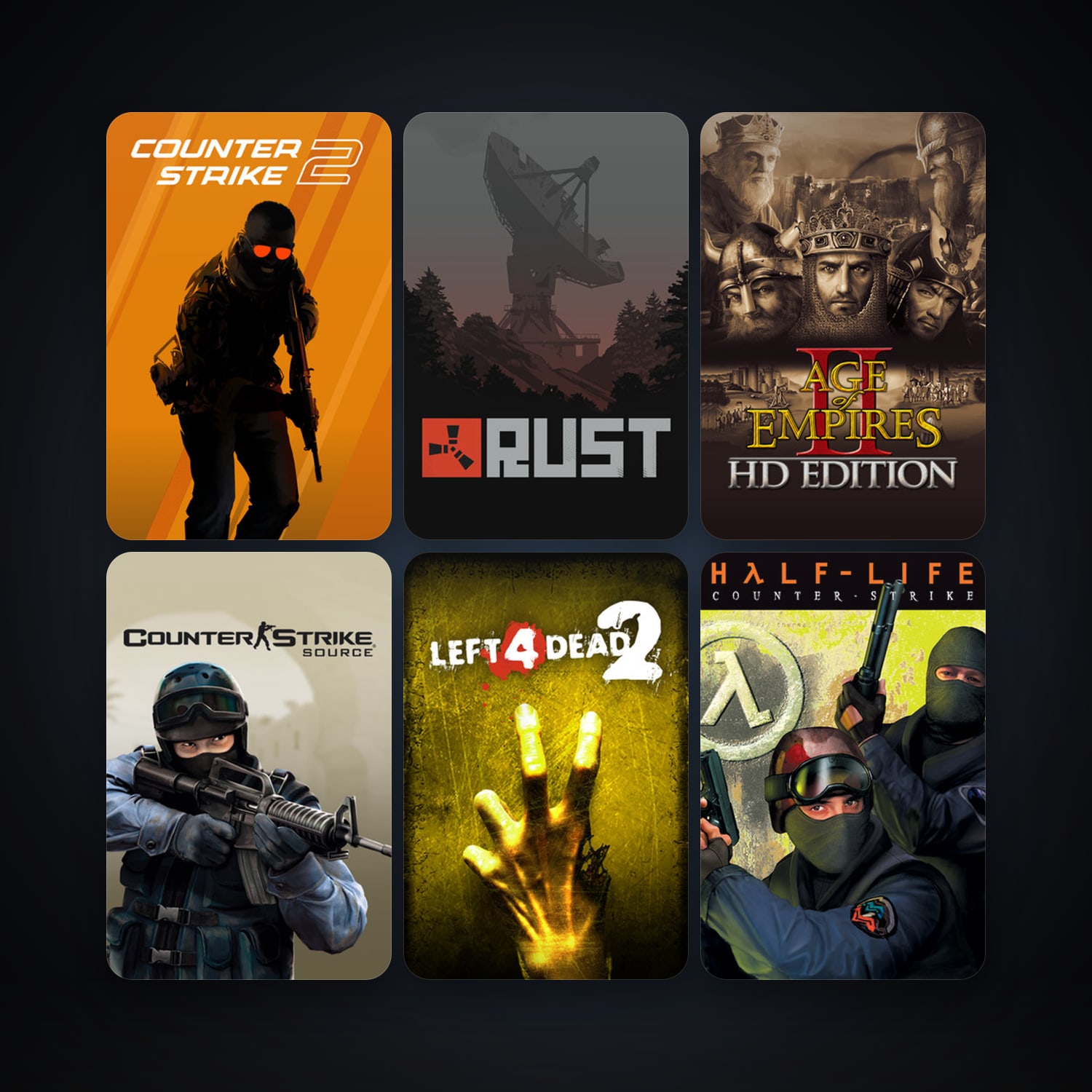 Steam account: Counter-Strike + Counter-Strike: Source, 13 games, clean — HabibiAccounts