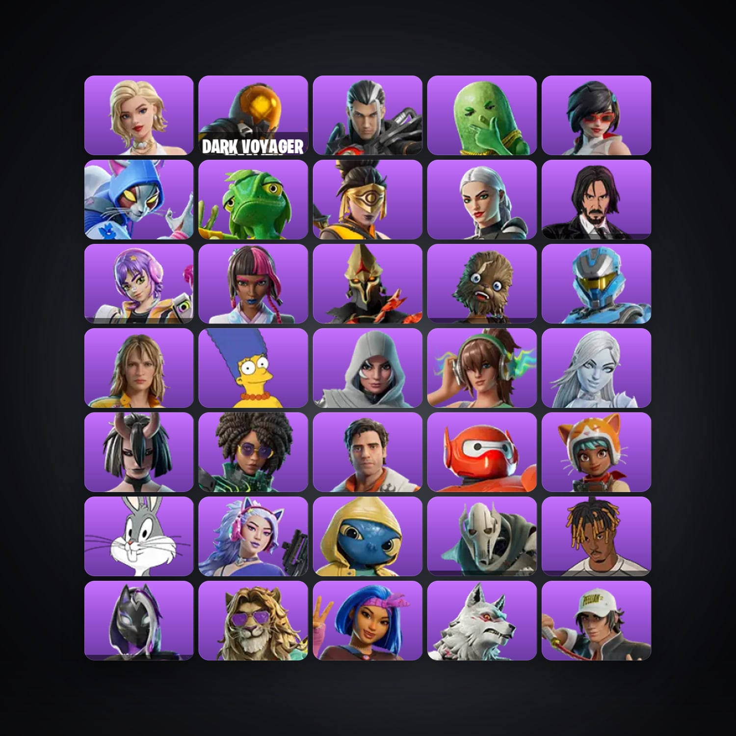 Fortnite account with Apprentice Evie & Cat Holloway — 110 skins — 600 V-Bucks — lvl 2006 — HabibiAccounts