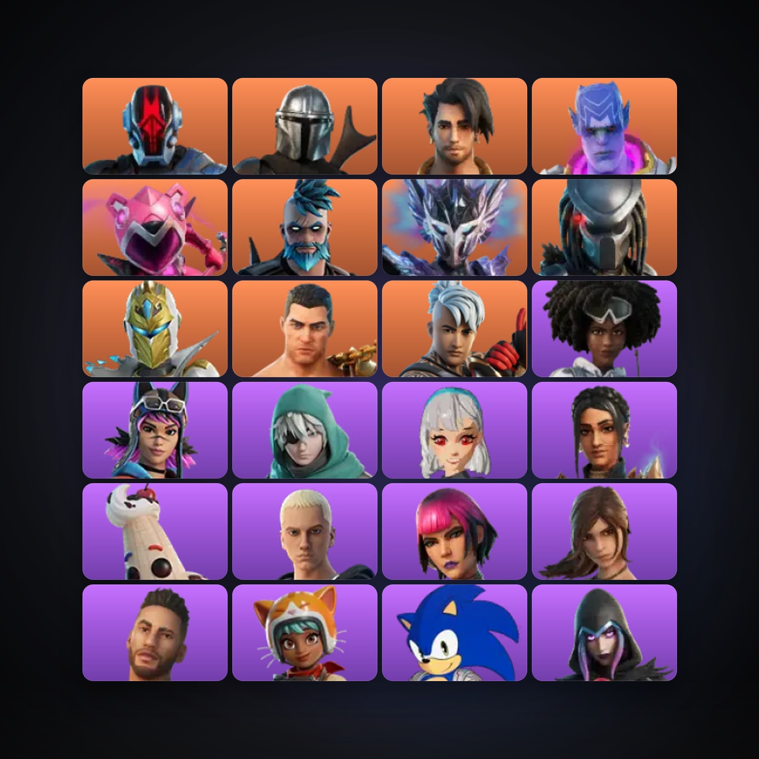 Fortnite account with The Foundation & Mandalorian — 63 skins — 7.1K V-Bucks — lvl 702 — HabibiAccounts