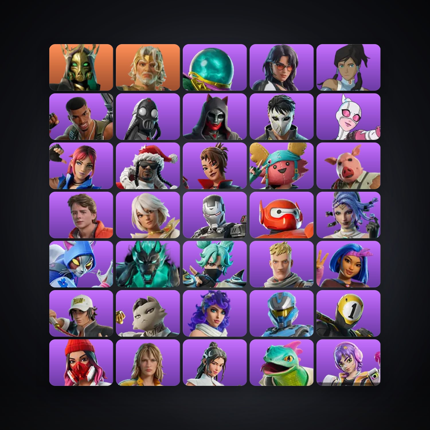Fortnite account with Hades & Zeus — 59 skins — 500 V-Bucks — lvl 1670 — HabibiAccounts