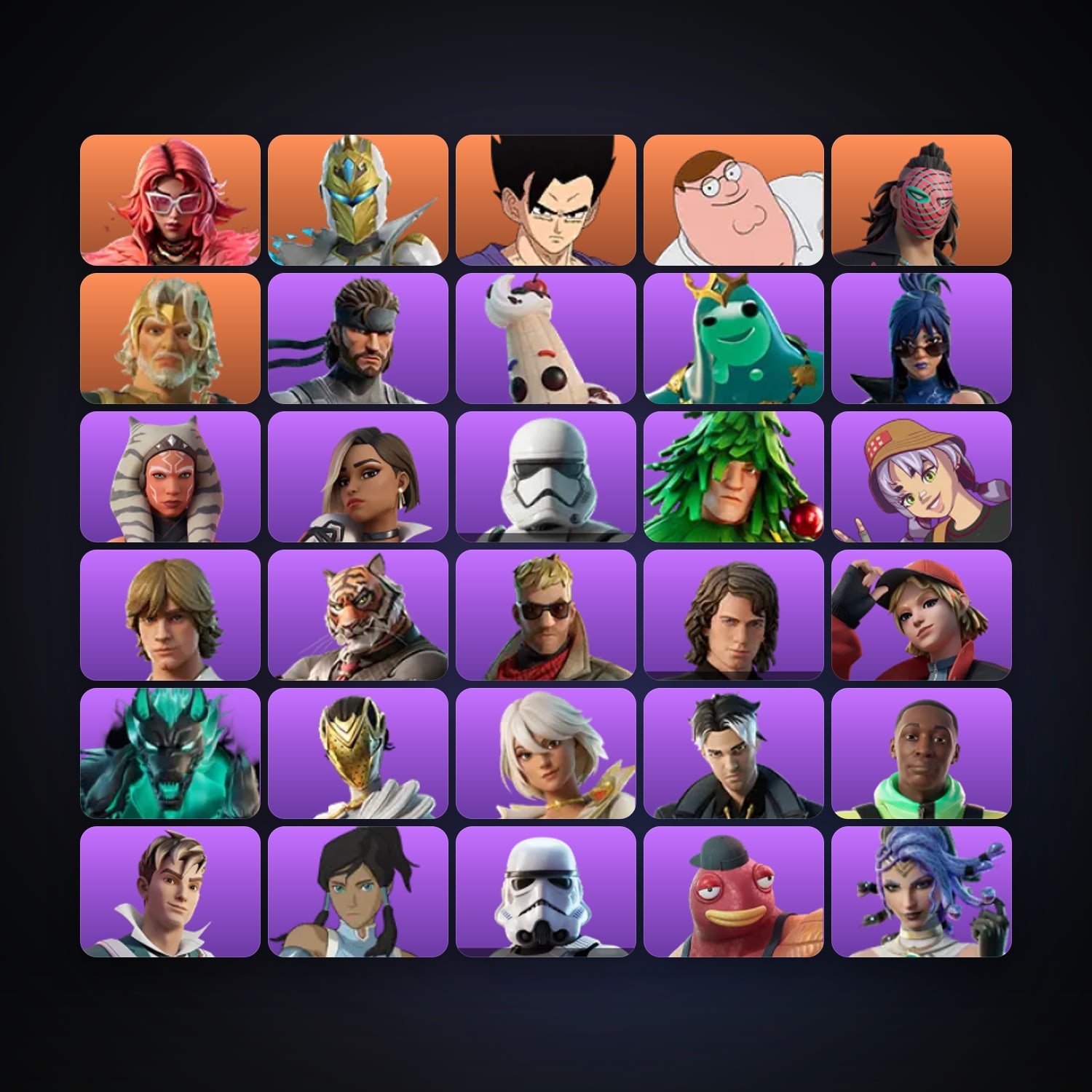 Fortnite account with Valeria & Spectra Knight — 32 skins — 500 V-Bucks — lvl 479 — HabibiAccounts