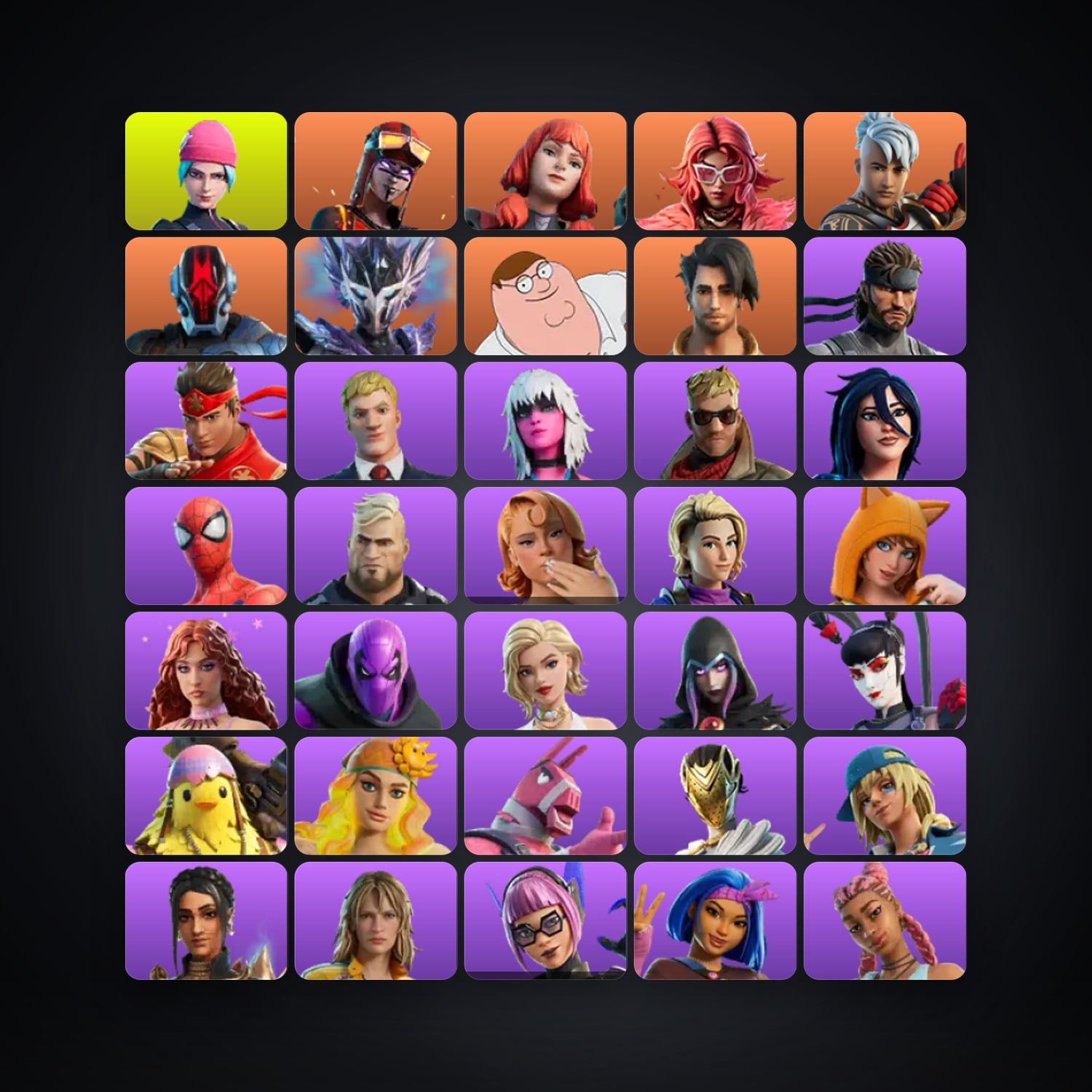 Fortnite account with The Imagined & Valeria — 66 skins — lvl 1013 — HabibiAccounts