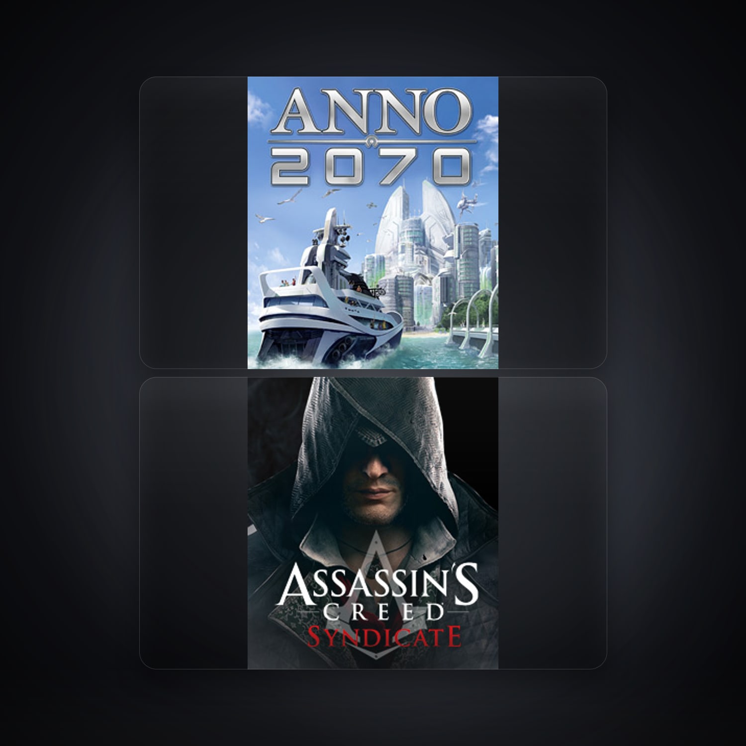 حساب يوبيسوفت فيه Anno 2070 وAssassin's Creed Syndicate، DE — HabibiAccounts