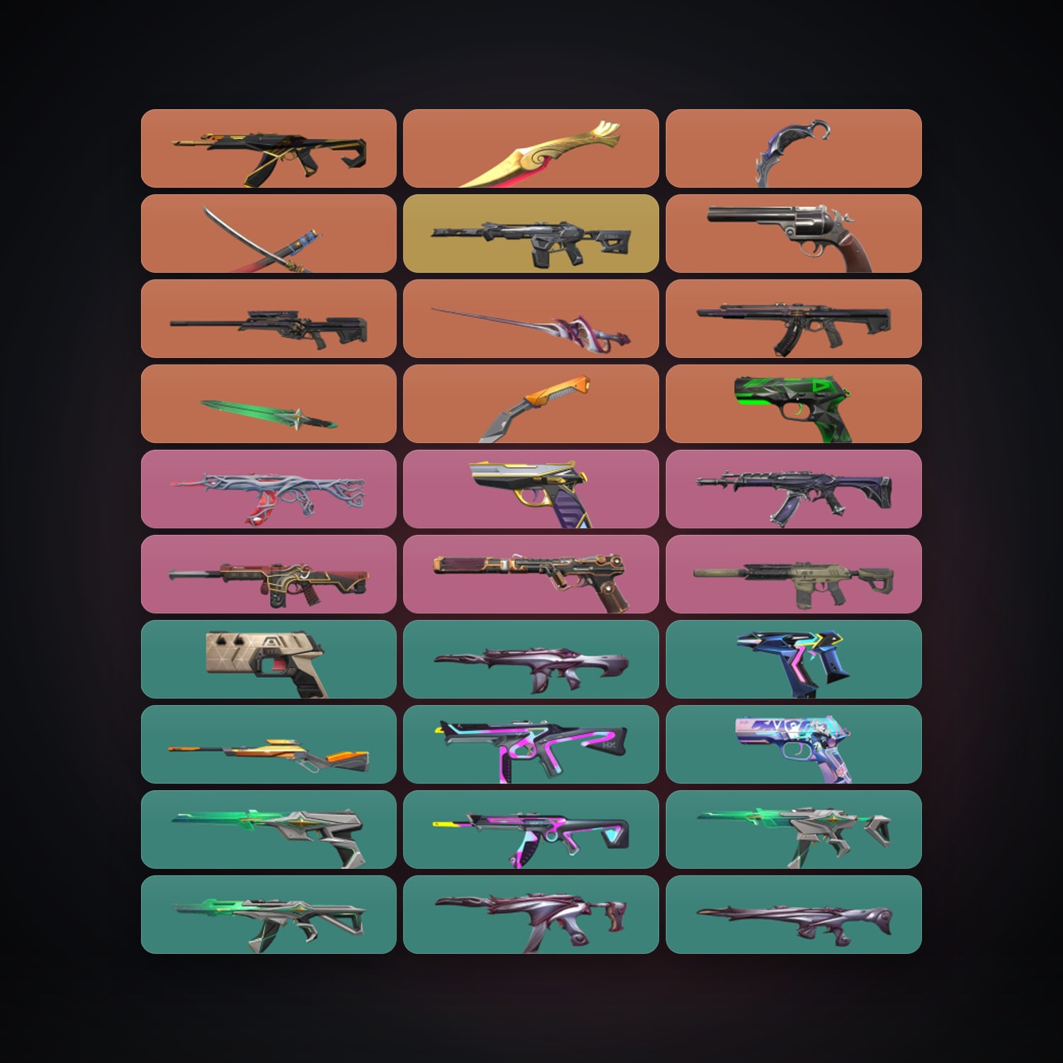 Valorant account: EU Plat 1 locker — 6 knives, 75 skins, lvl 177 — 141 LoL champions, 82 LoL skins — HabibiAccounts