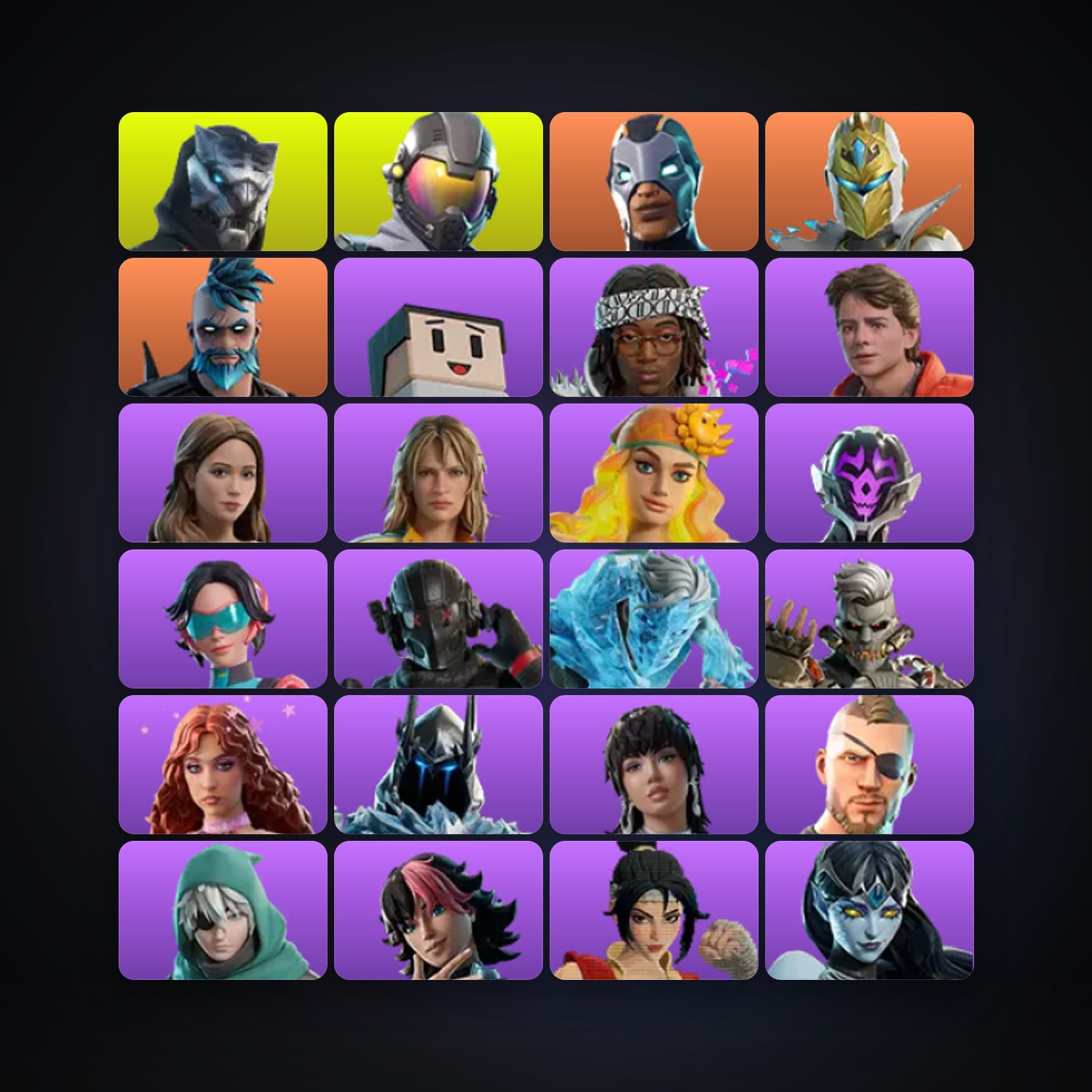 Fortnite account with Rogue Agent & Carbide — 86 skins — 850 V-Bucks — lvl 716 — HabibiAccounts