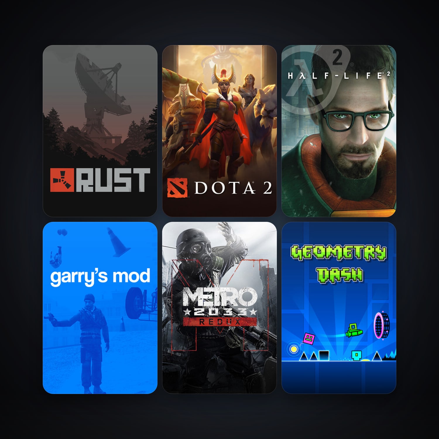 Steam account — Half-Life 2 + Dota 2, 37 games, Steam 15, clean — HabibiAccounts