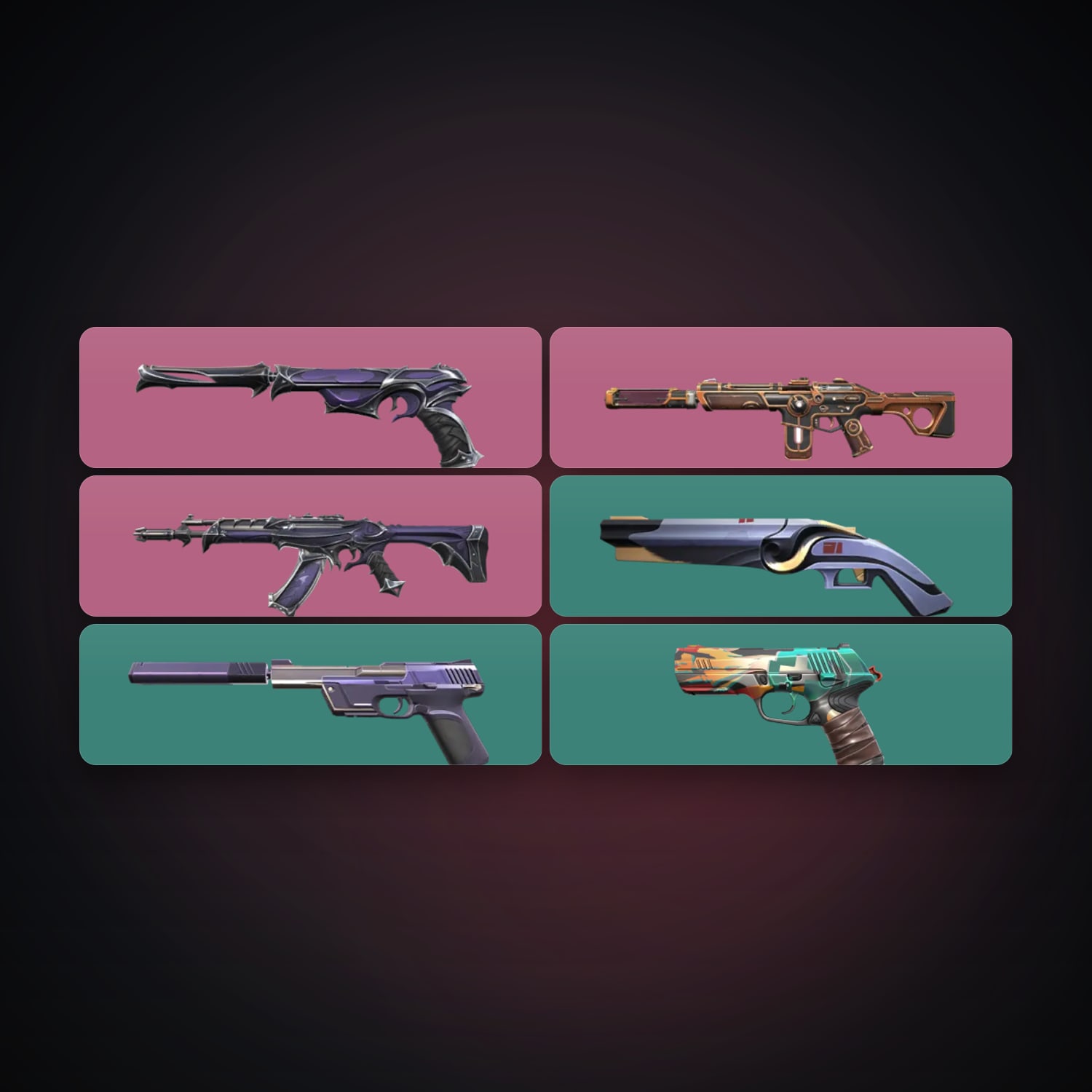 Valorant account: BR Iron 1 locker — 6 skins, lvl 83 — HabibiAccounts