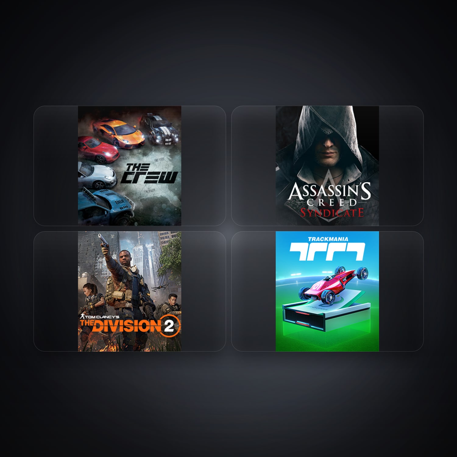 حساب يوبيسوفت فيه The Crew وAssassin's Creed Syndicate، SE، 5 ألعاب — HabibiAccounts