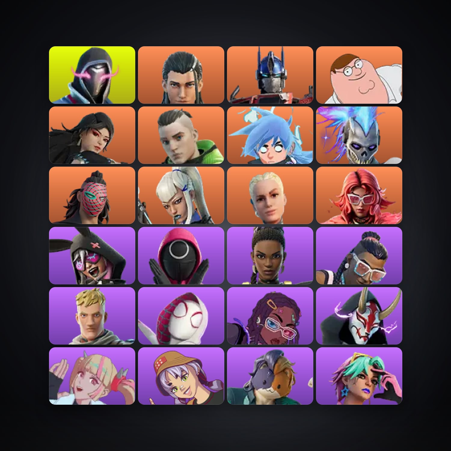 Fortnite account with Xander & The Ageless — 80 skins — 450 V-Bucks — lvl 1858 — HabibiAccounts
