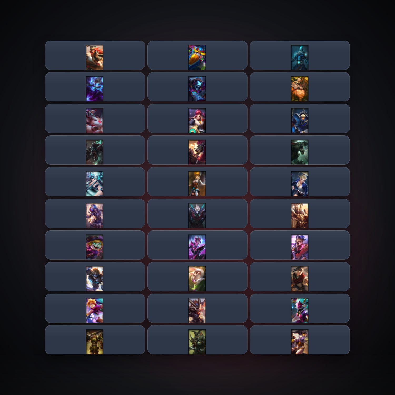 Valorant account: EU locker — 145 LoL champions, 166 LoL skins — HabibiAccounts