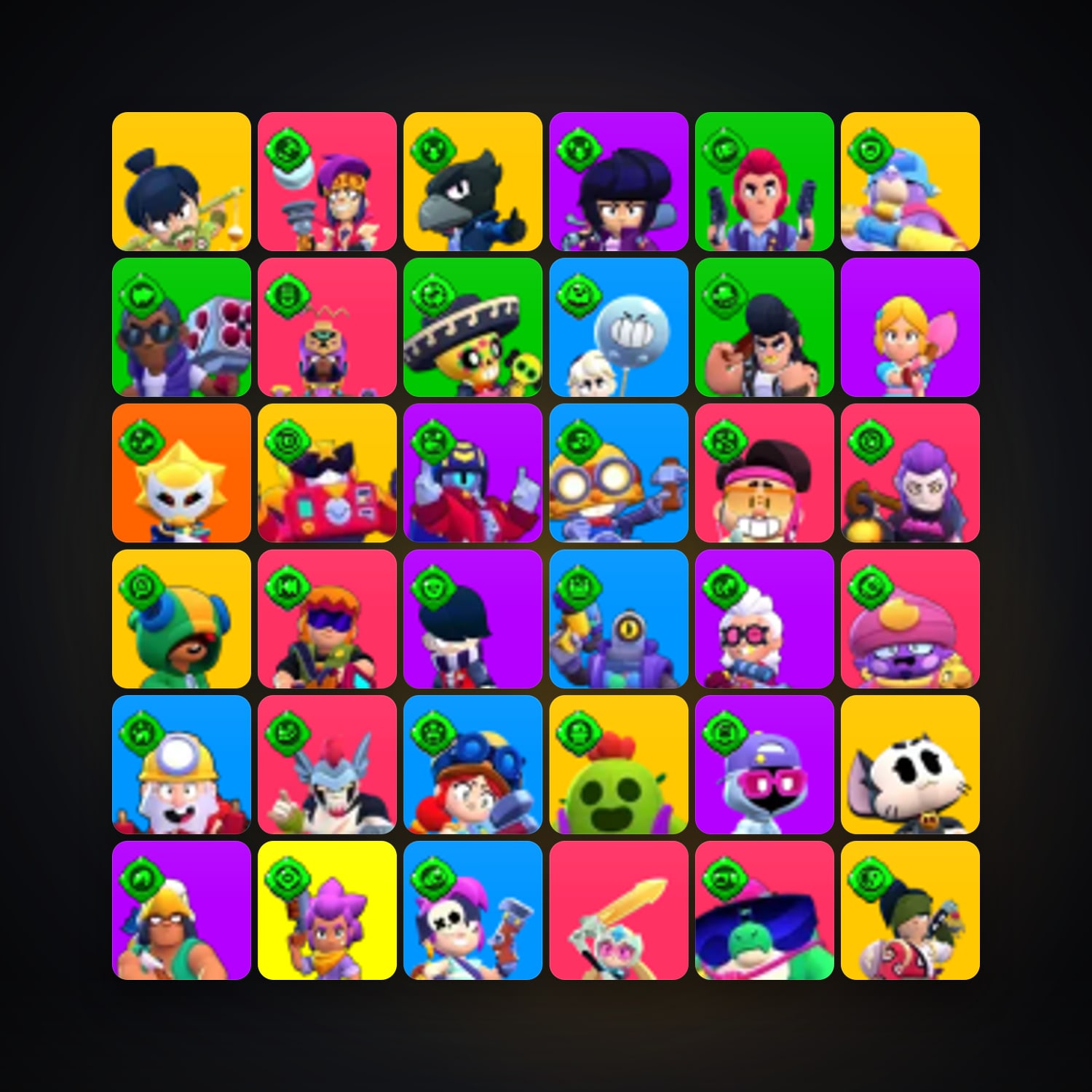 107 Brawlers | 76.8K Trophies | TH 7 — Supercell Account — HabibiAccounts
