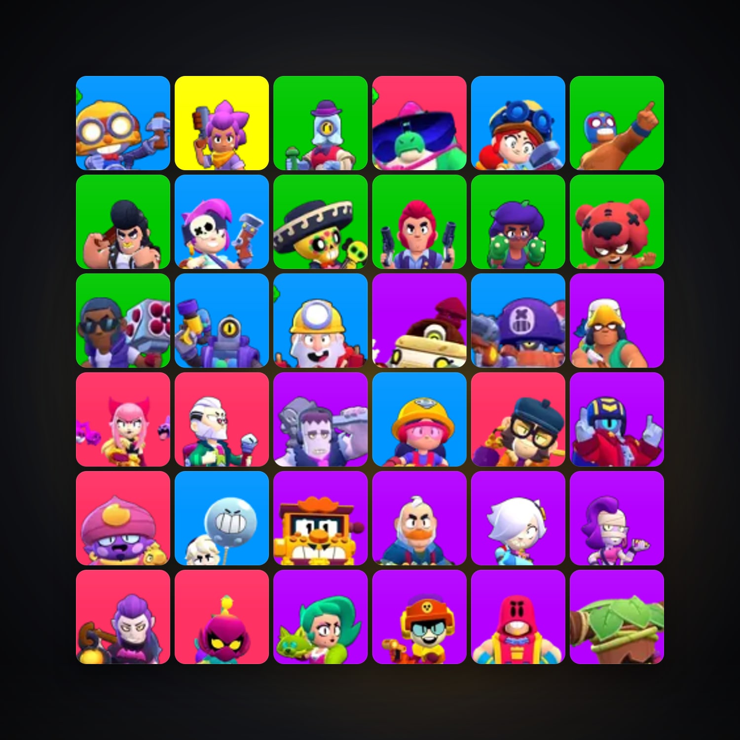 Supercell account: 38 Brawlers | 5.9K Trophies — HabibiAccounts