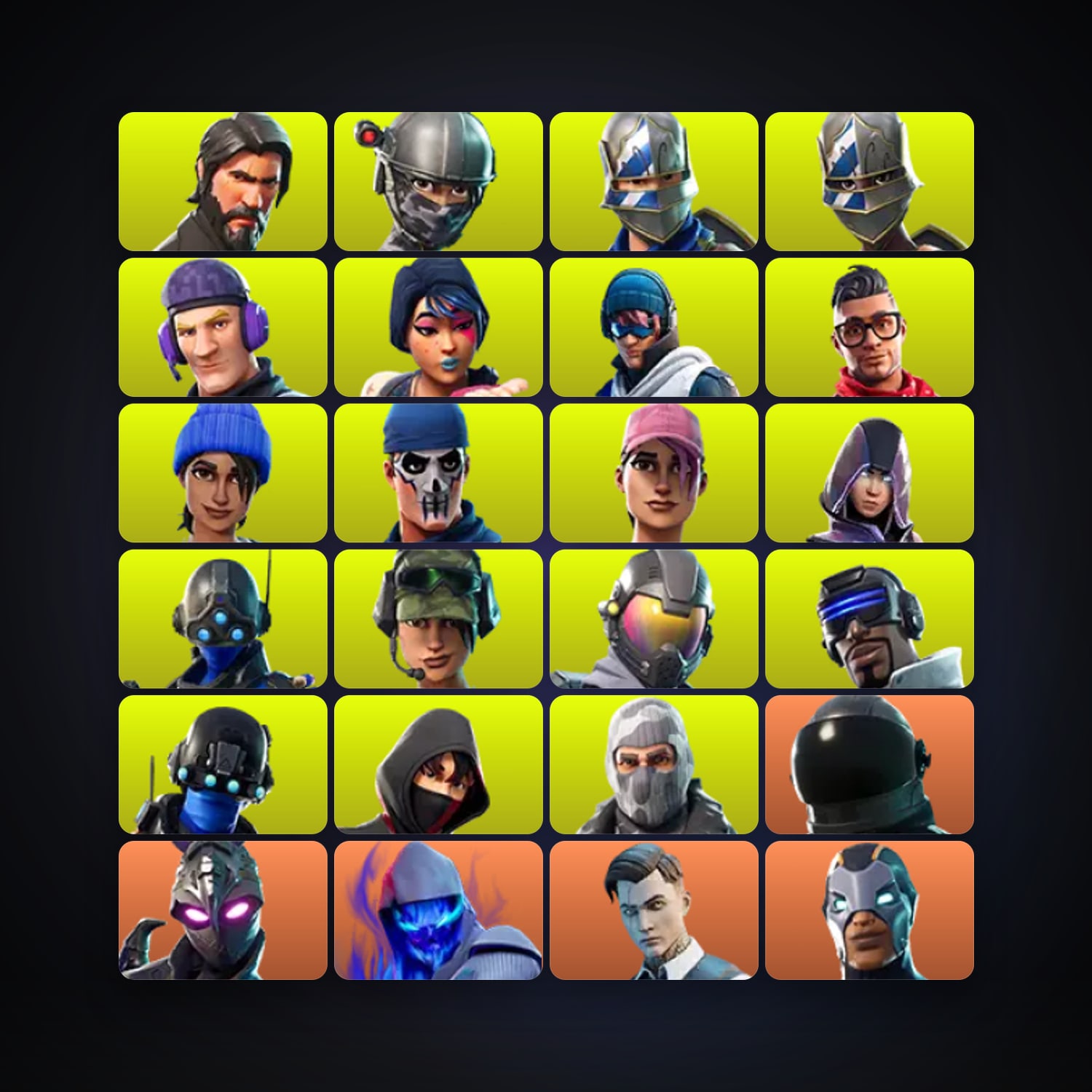 Fortnite account with Carbide & Midas — 118 skins — 150 V-Bucks — lvl 1277 — HabibiAccounts