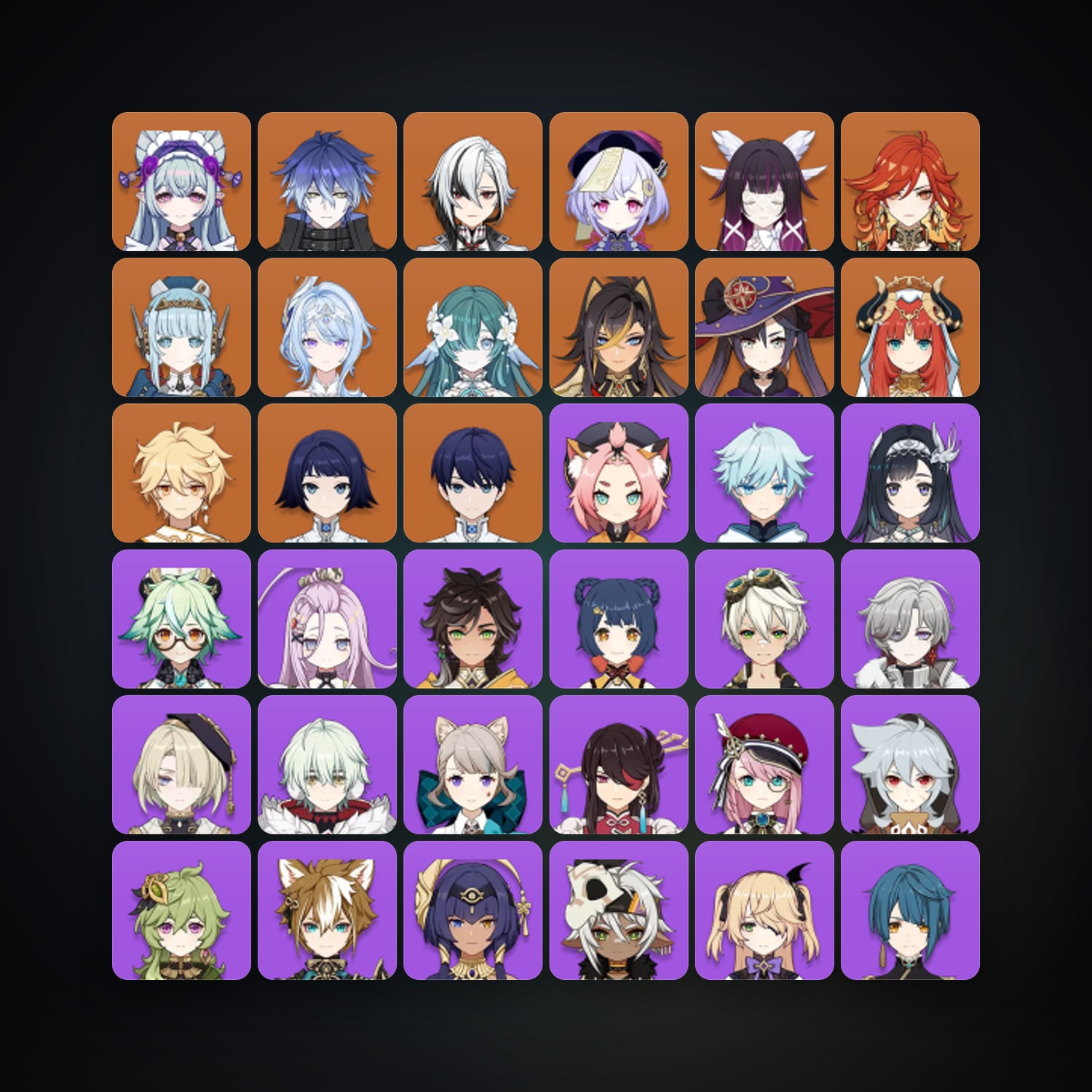 Genshin Impact | AR 56 | 54 Chars | 12× 5★ — Genshin / miHoYo Account — HabibiAccounts