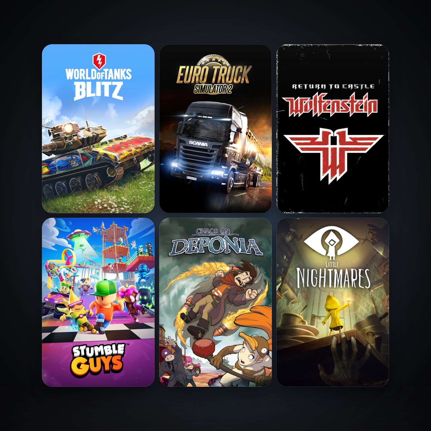 Steam account: Return to Castle Wolfenstein + F.E.A.R. 3, 19 games, clean — HabibiAccounts