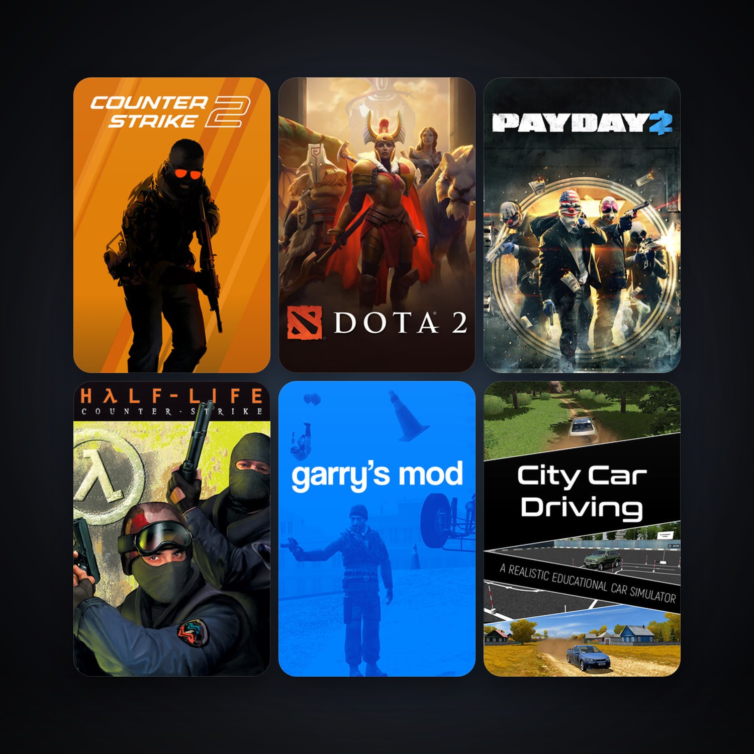 Steam account — Counter-Strike + Dota 2, 27 games, Steam 14, clean — HabibiAccounts