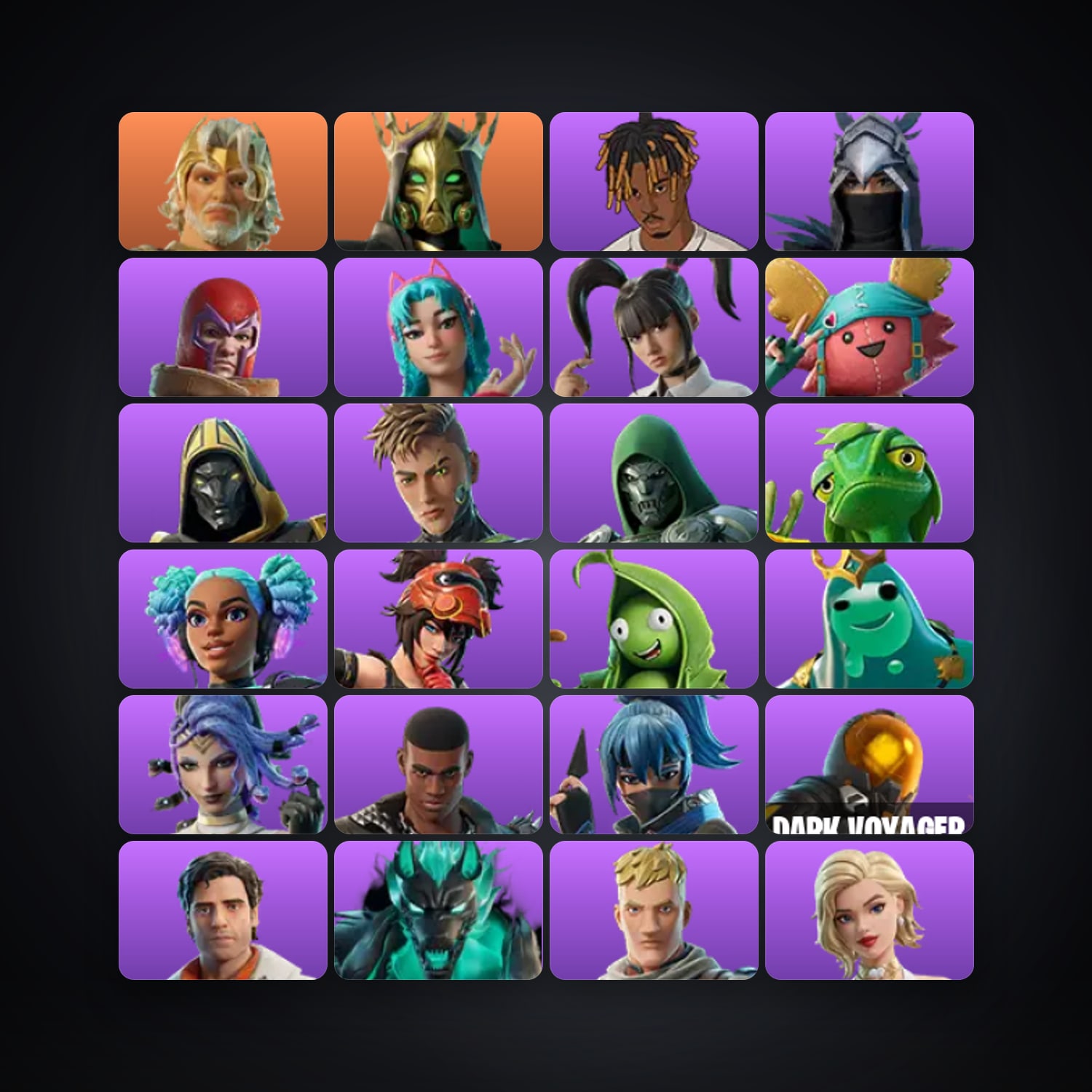 Fortnite account with Zeus & Hades — 91 skins — 2.3K V-Bucks — lvl 1490 — HabibiAccounts