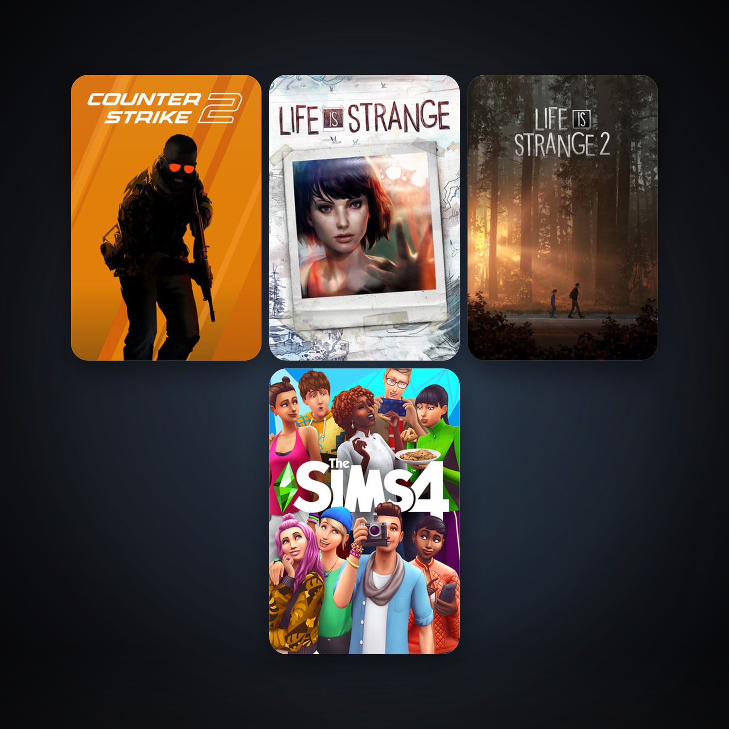 Steam account: CS2 Prime + Life is Strange - Episode 1, 4 games, clean — HabibiAccounts