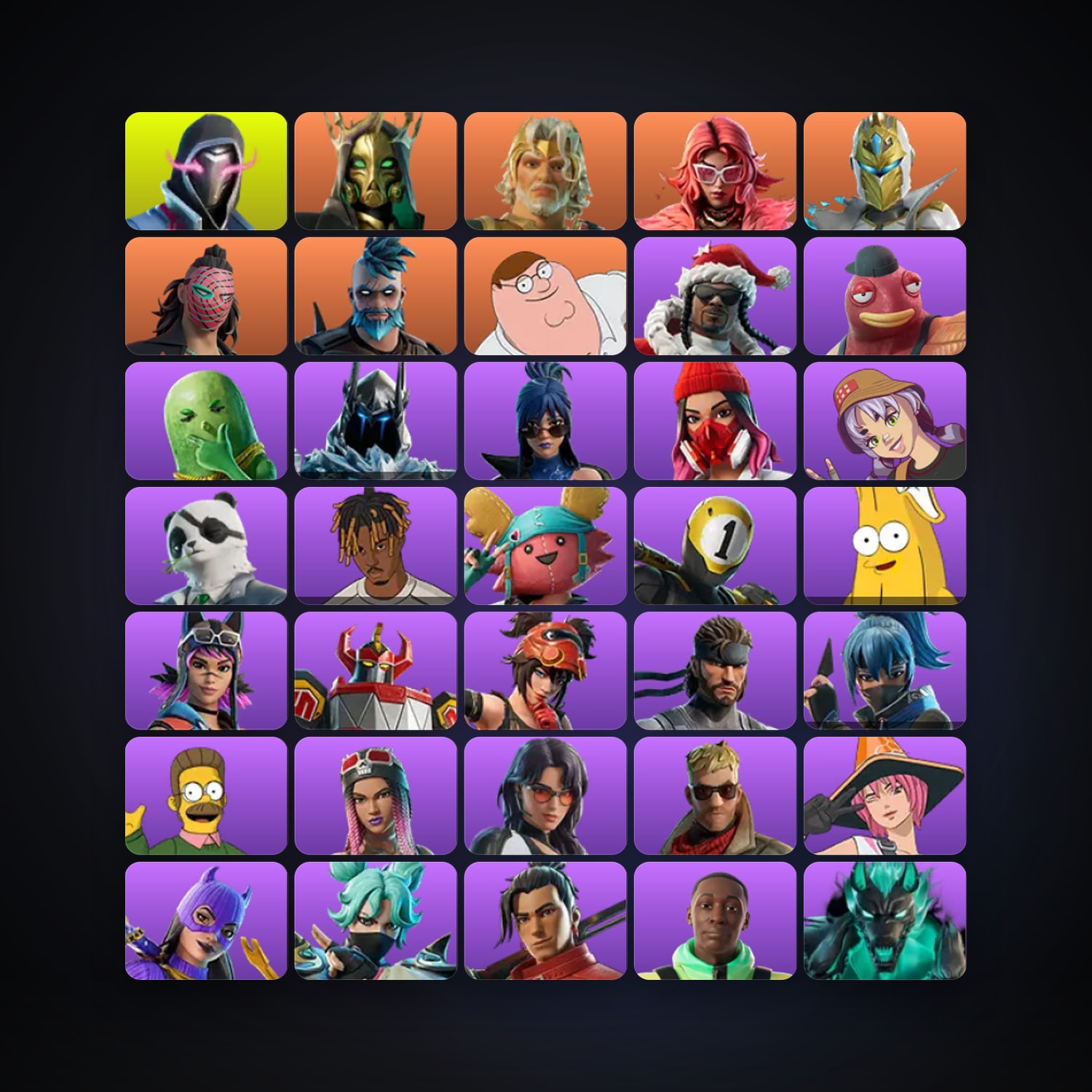Fortnite account with Hades & Zeus — 85 skins — 1.3K V-Bucks — lvl 1657 — HabibiAccounts