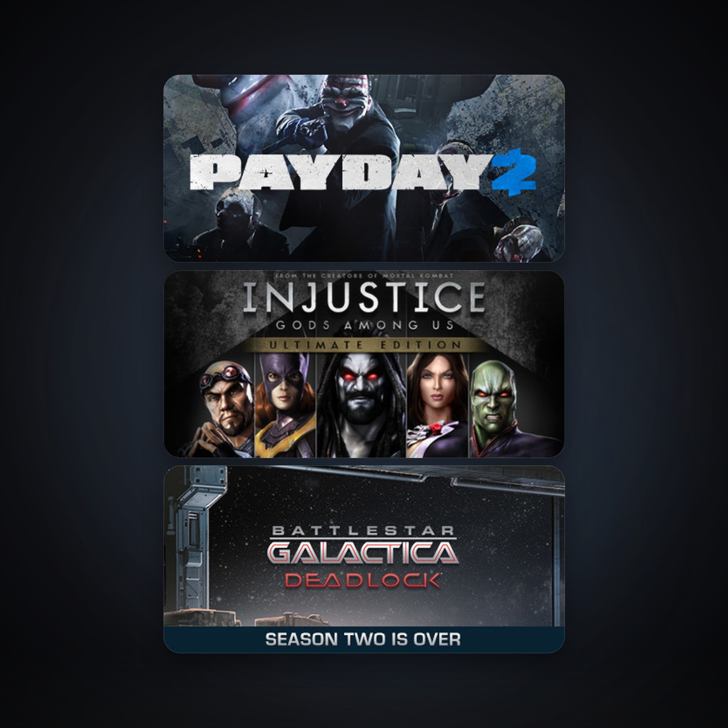 Steam account: Free CS2 (No Prime) + PAYDAY 2, 7 games, clean — HabibiAccounts